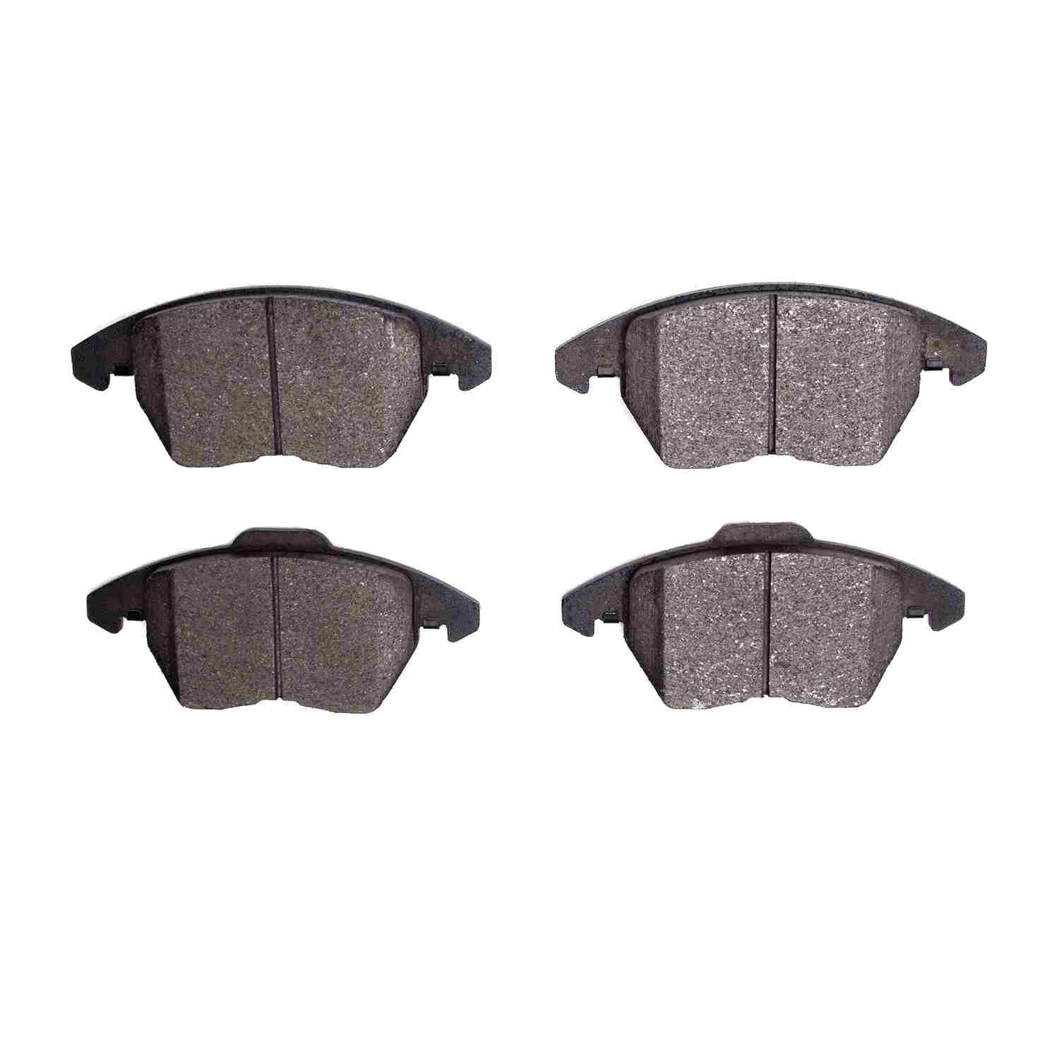 Dynamic Friction Company Disc Brake Pad Set  top view frsport 1310-1107-00