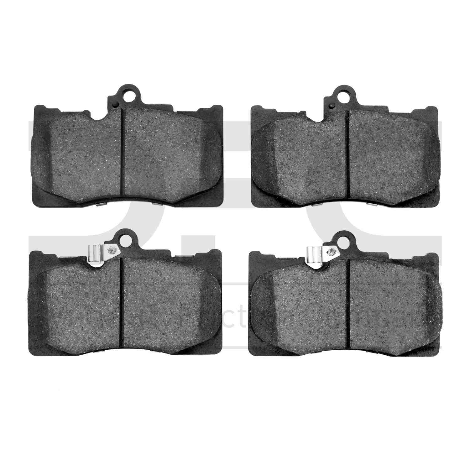 Dynamic Friction Company Disc Brake Pad Set  top view frsport 1310-1118-00