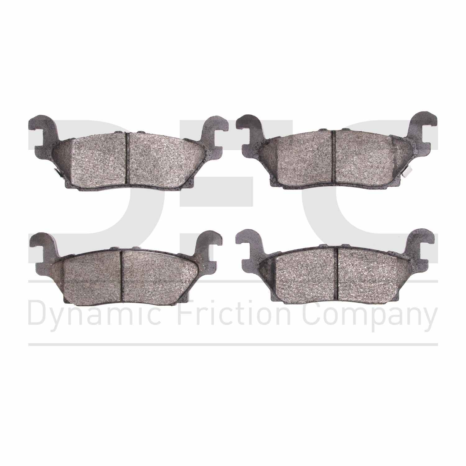 Dynamic Friction Company Disc Brake Pad Set  top view frsport 1310-1120-00