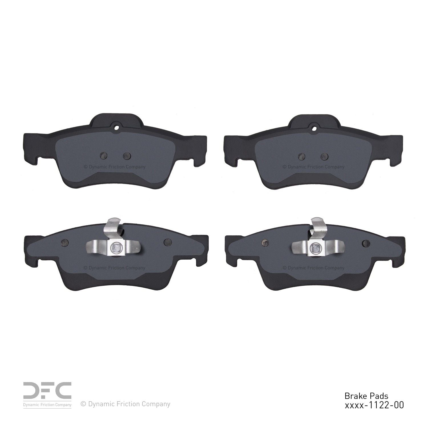 dynamic friction company disc brake pad set  frsport 1310-1122-00