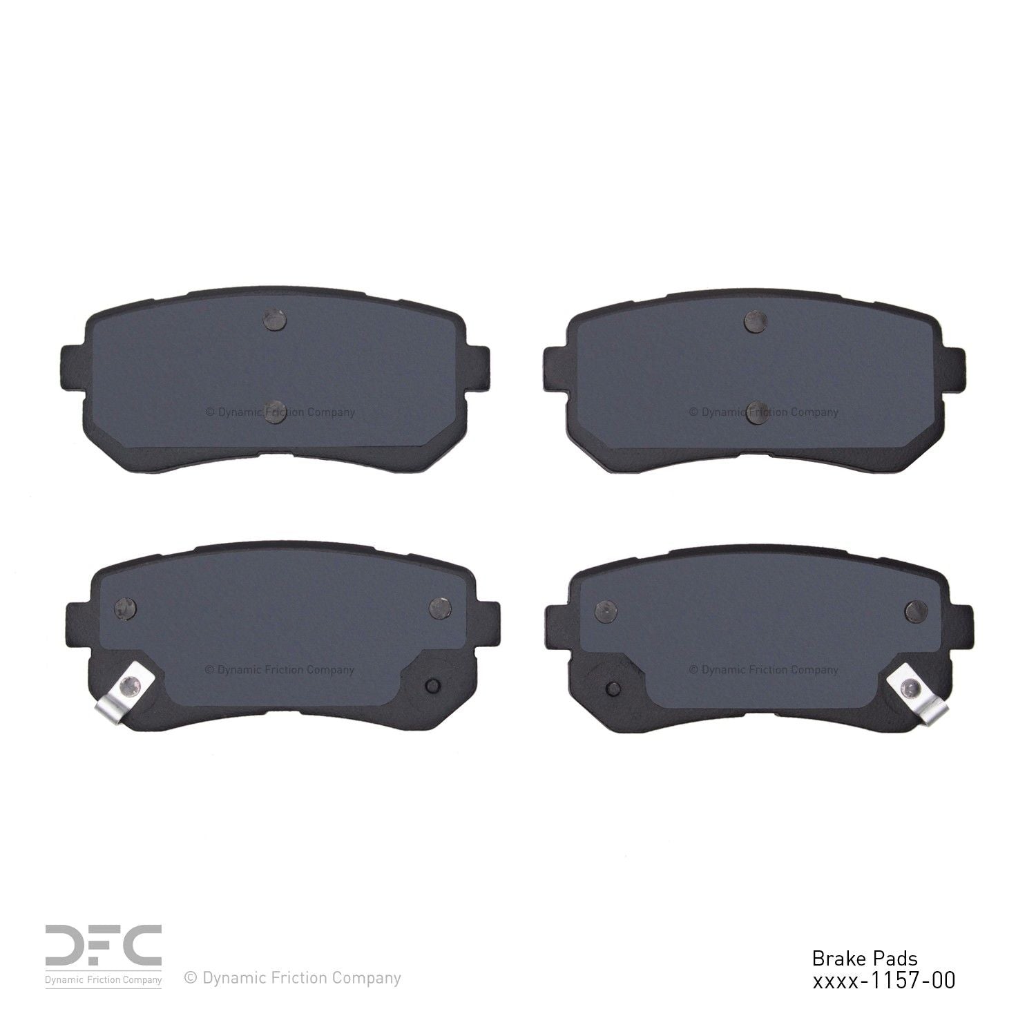 dynamic friction company disc brake pad set  frsport 1310-1157-00