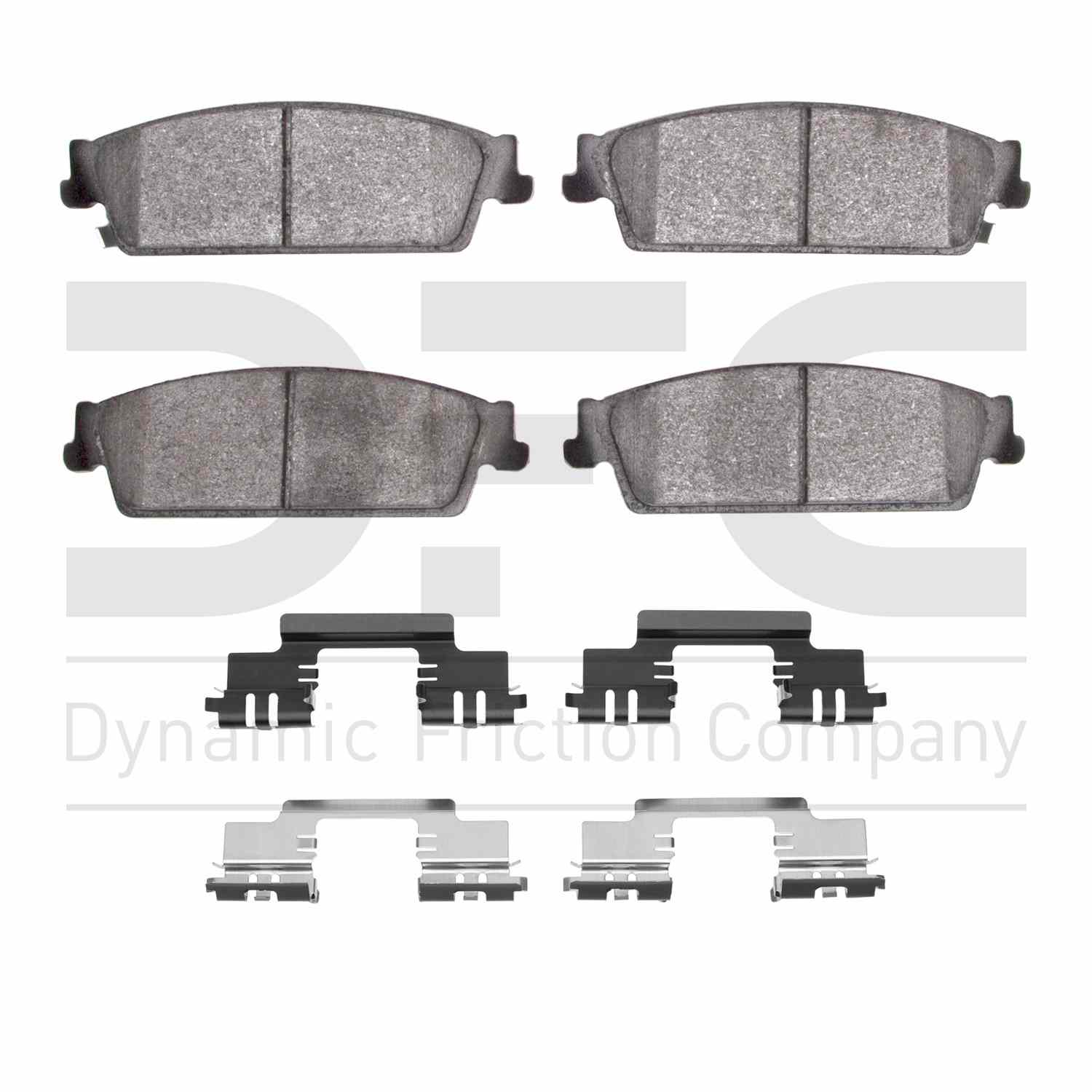 Dynamic Friction Company Disc Brake Pad Set  top view frsport 1310-1194-01