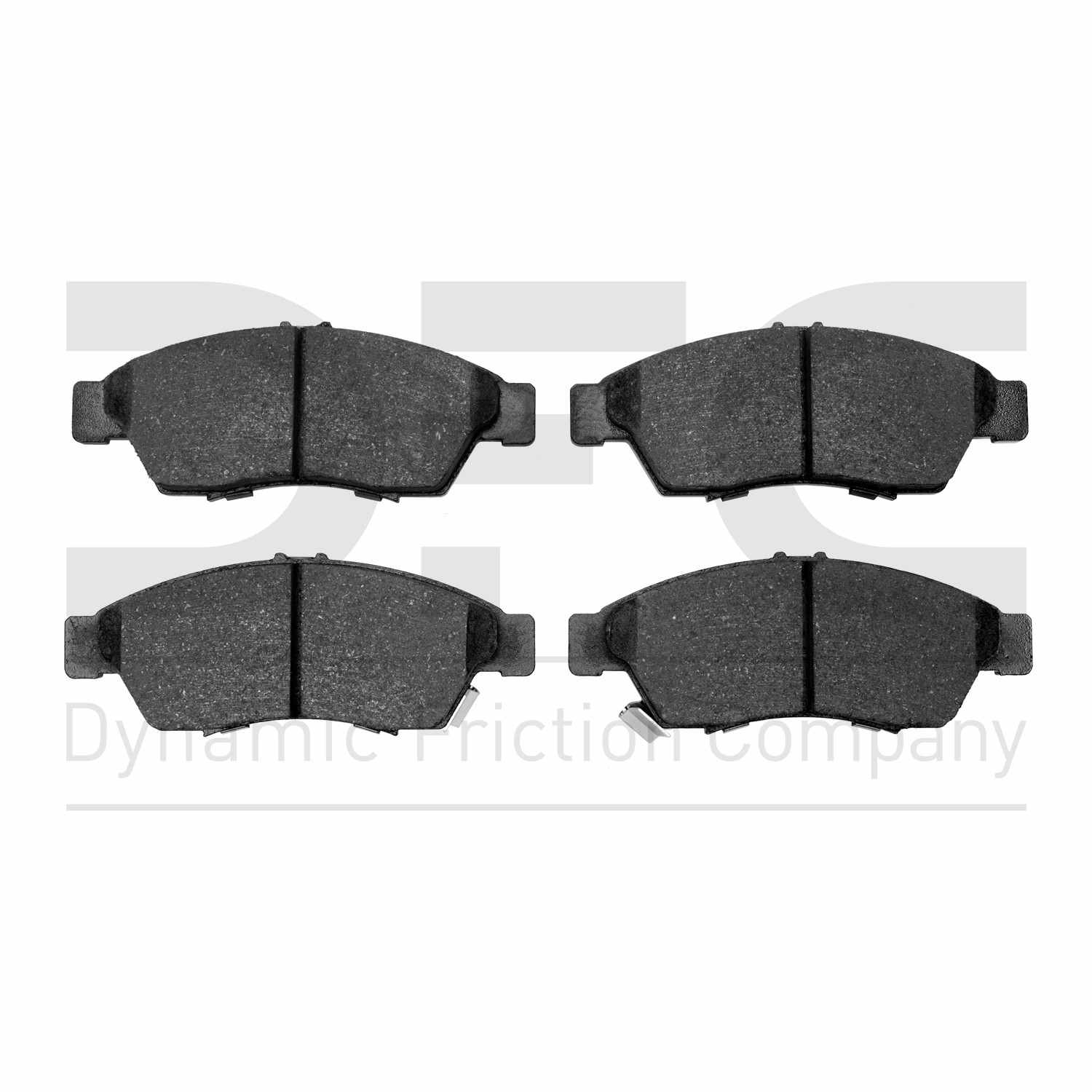 Dynamic Friction Company Disc Brake Pad Set  top view frsport 1310-1195-00