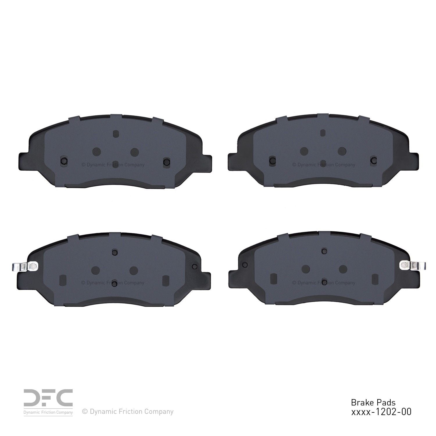 dynamic friction company disc brake pad set  frsport 1310-1202-00