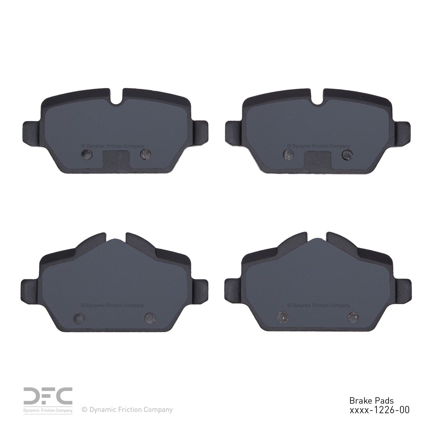 dynamic friction company disc brake pad set  frsport 1310-1226-00