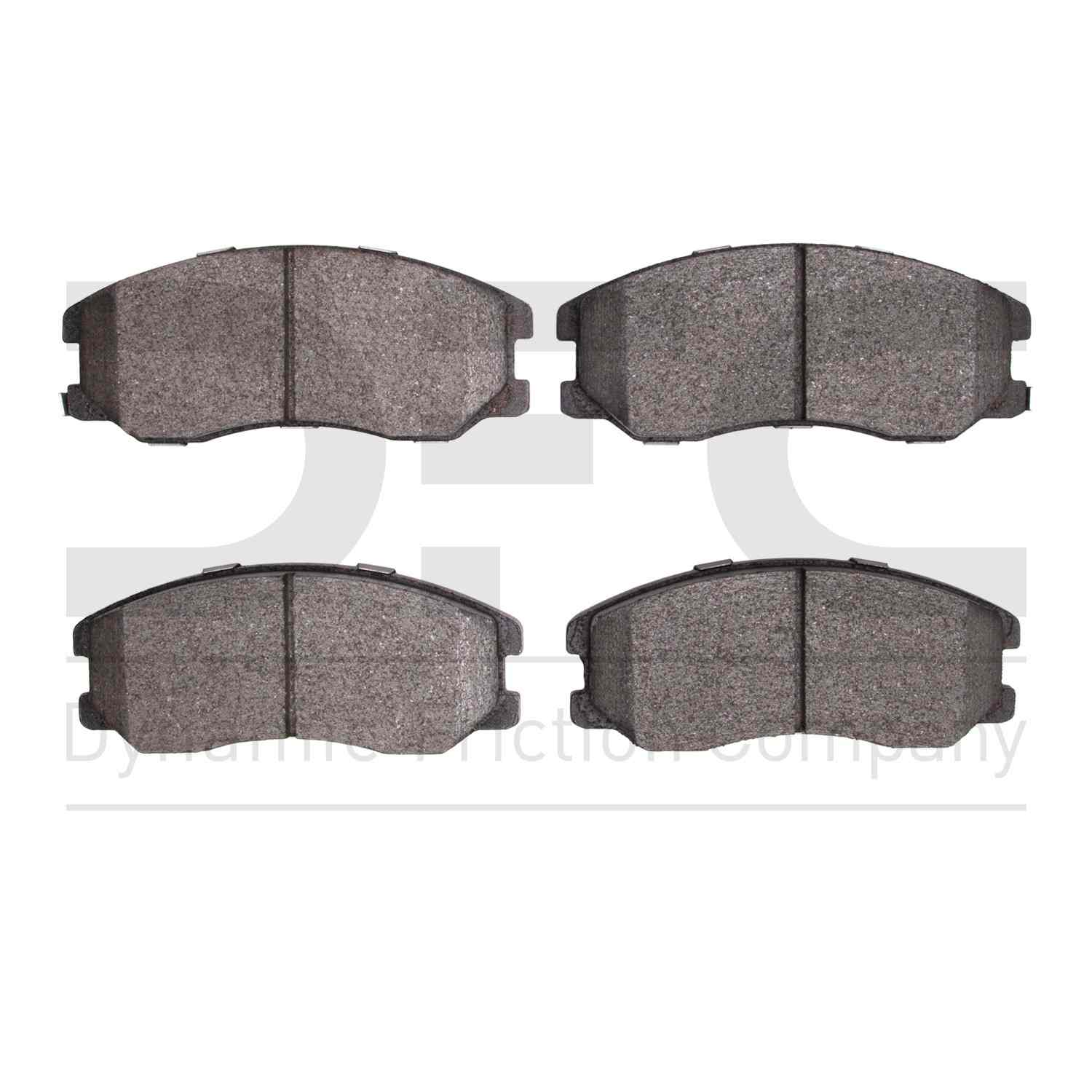 dynamic friction company disc brake pad set  frsport 1310-1264-00