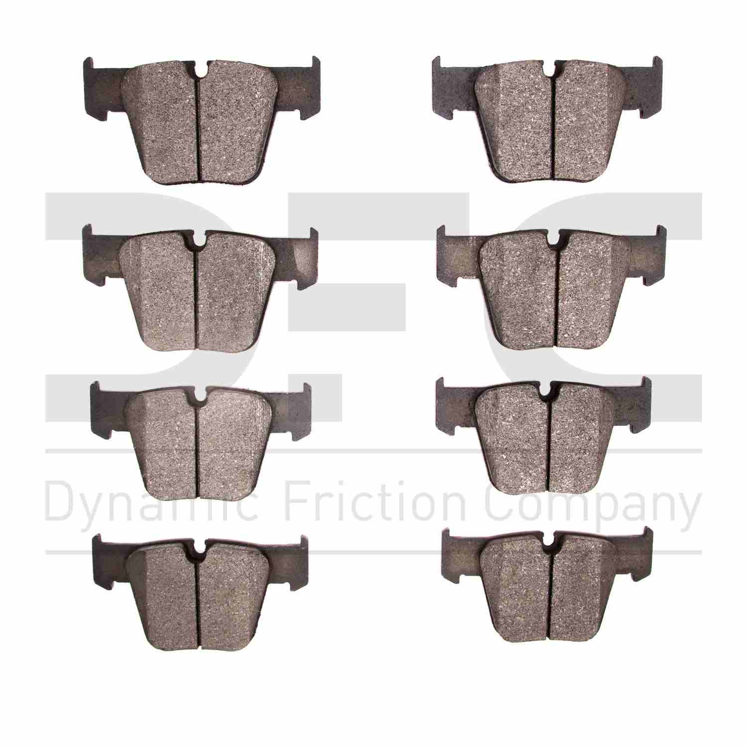 Dynamic Friction Company Disc Brake Pad Set  top view frsport 1310-1289-00