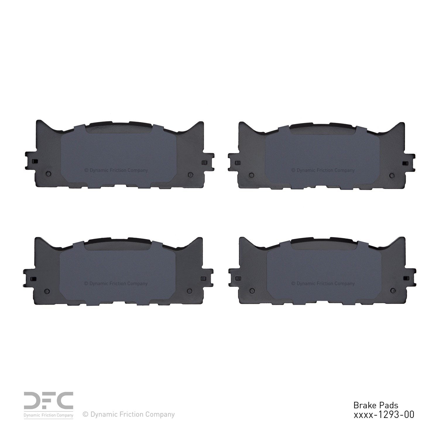 dynamic friction company disc brake pad set  frsport 1310-1293-00