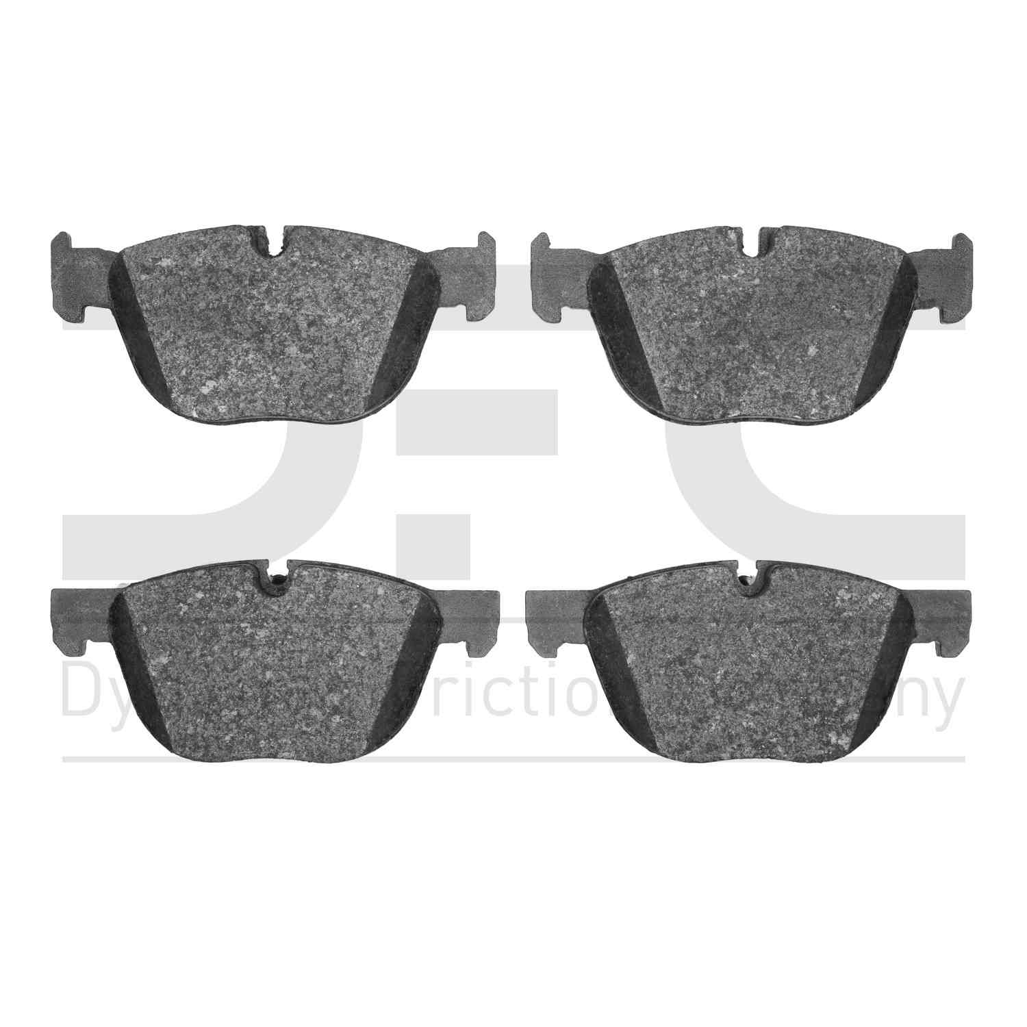 Dynamic Friction Company Disc Brake Pad Set  top view frsport 1310-1294-00