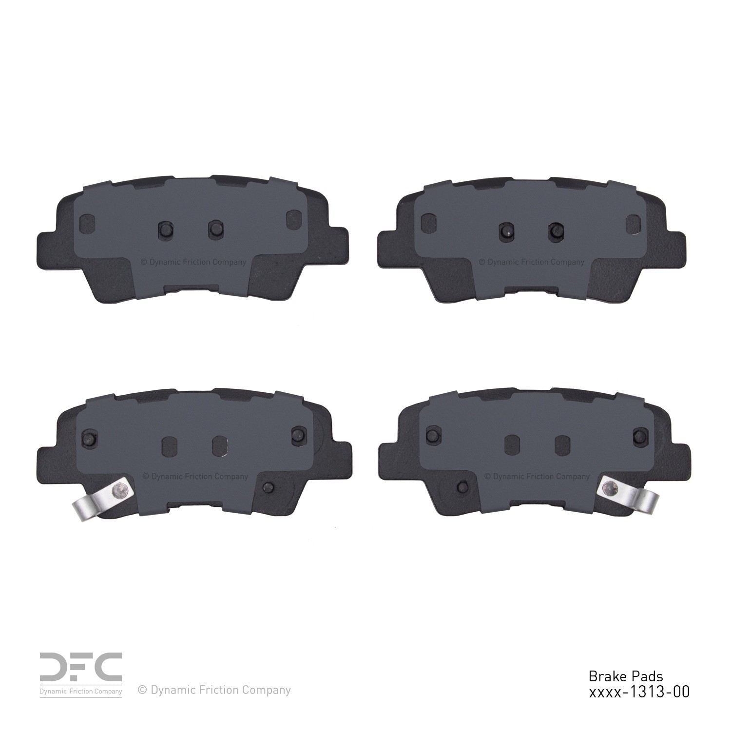 dynamic friction company disc brake pad set  frsport 1310-1313-00