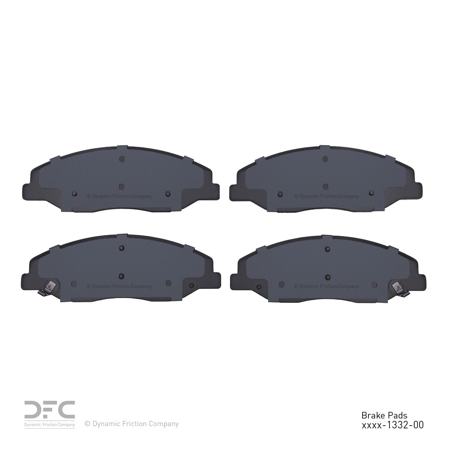 dynamic friction company disc brake pad set  frsport 1310-1332-00