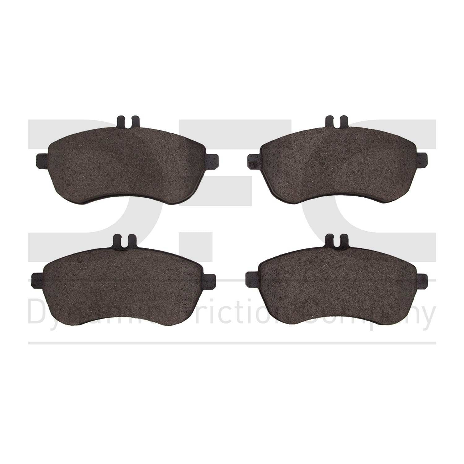 Dynamic Friction Company Disc Brake Pad Set  top view frsport 1310-1340-00