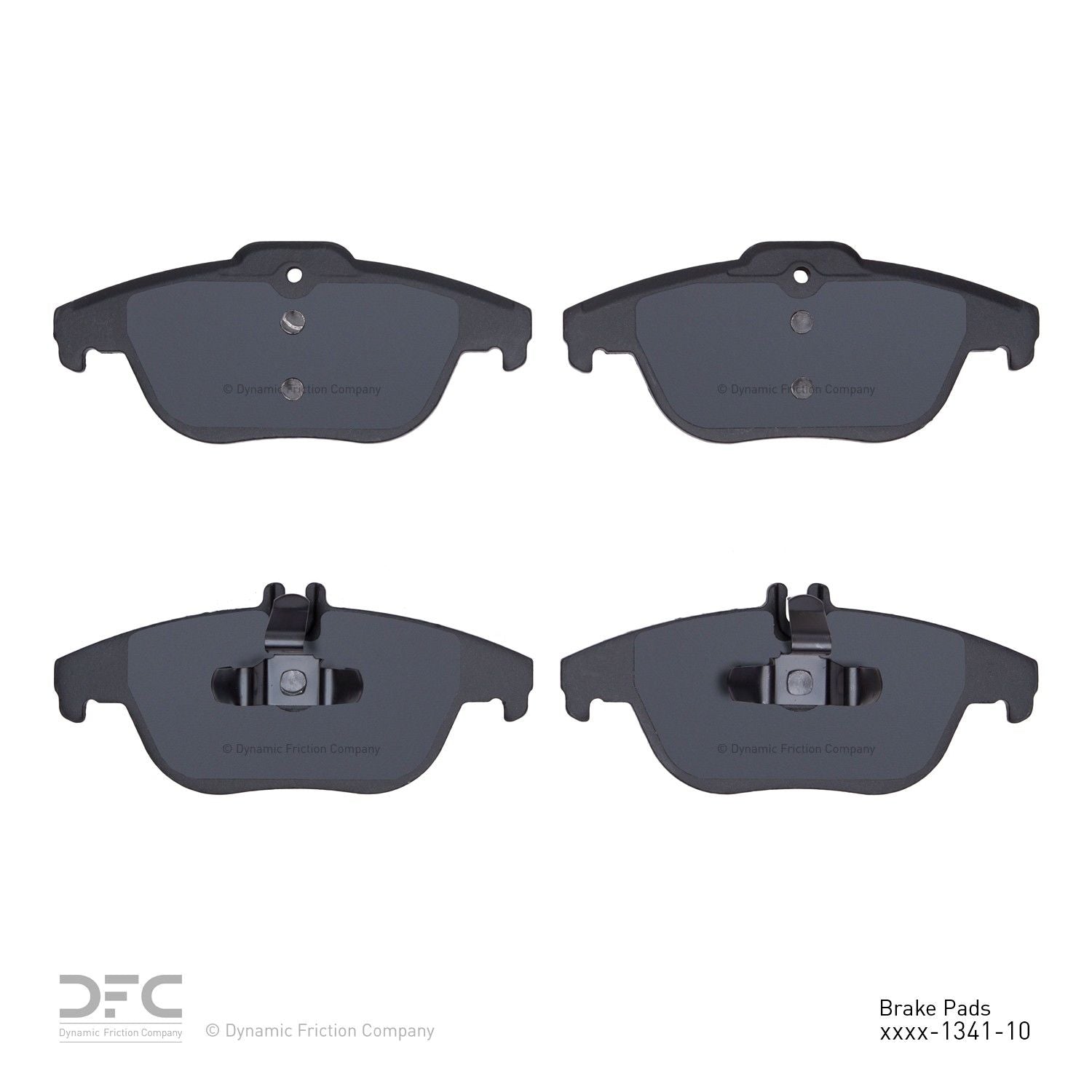 dynamic friction company disc brake pad set  frsport 1310-1341-10