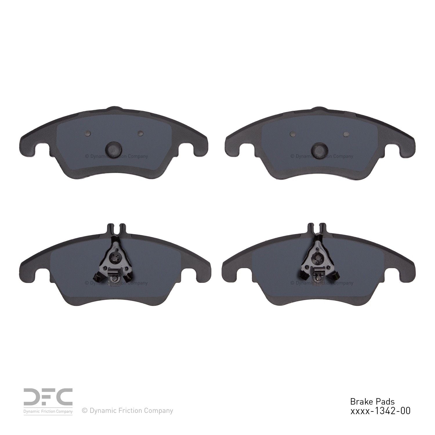 dynamic friction company disc brake pad set  frsport 1310-1342-00