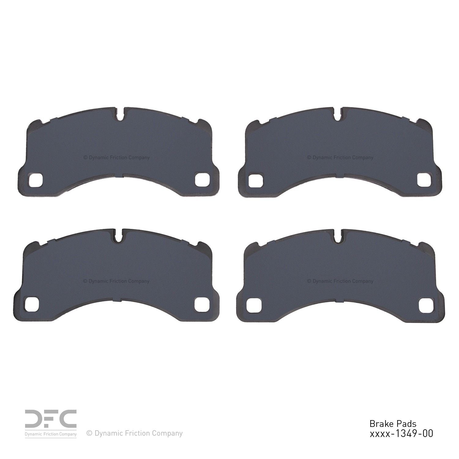 dynamic friction company disc brake pad set  frsport 1310-1349-00