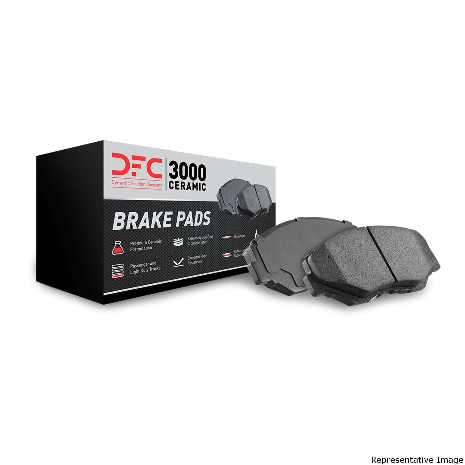 dynamic friction company disc brake pad set  frsport 1310-1357-00