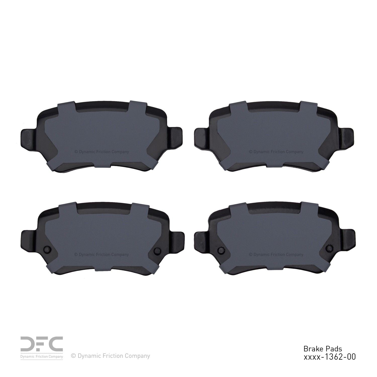 dynamic friction company disc brake pad set  frsport 1310-1362-00