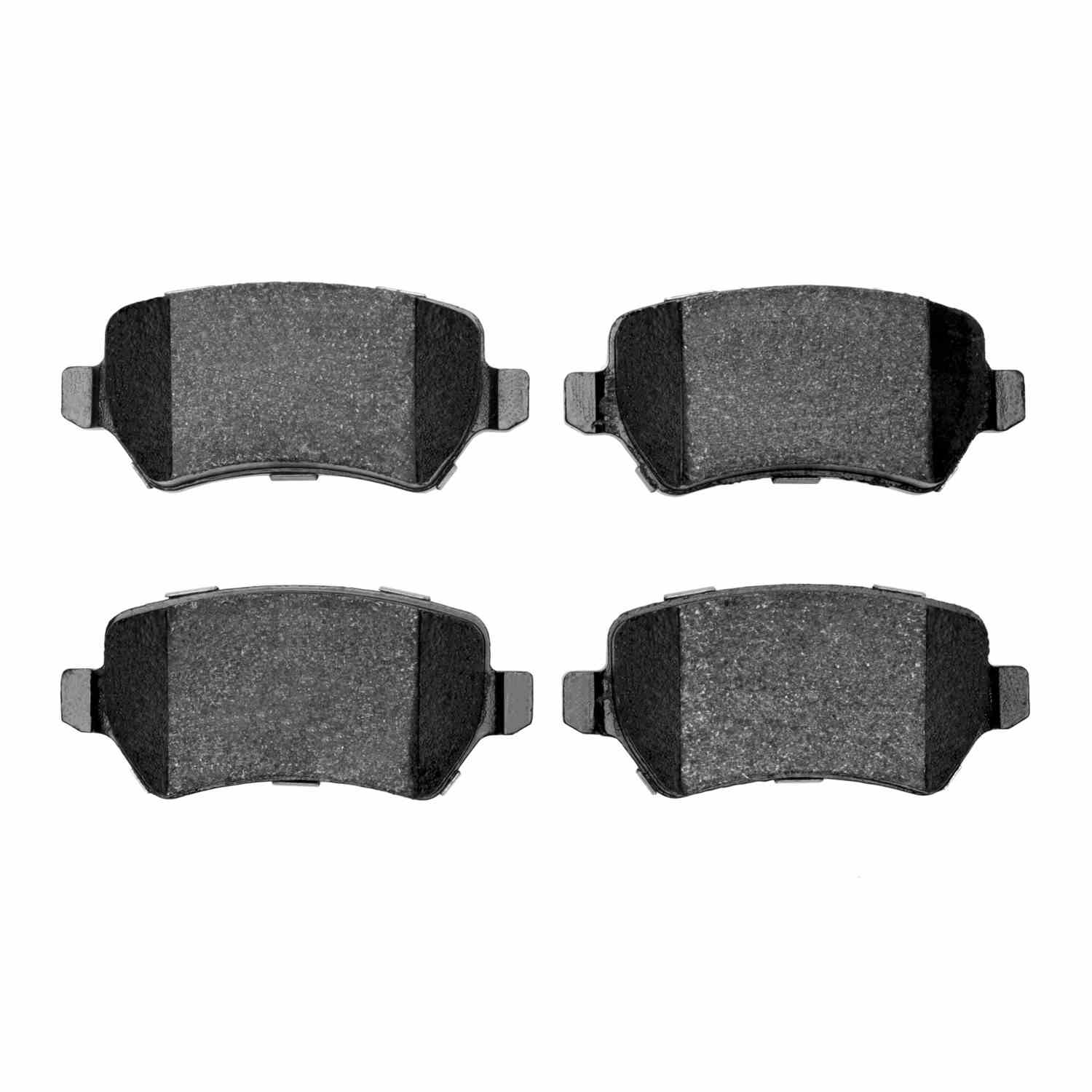 Dynamic Friction Company Disc Brake Pad Set  top view frsport 1310-1362-00