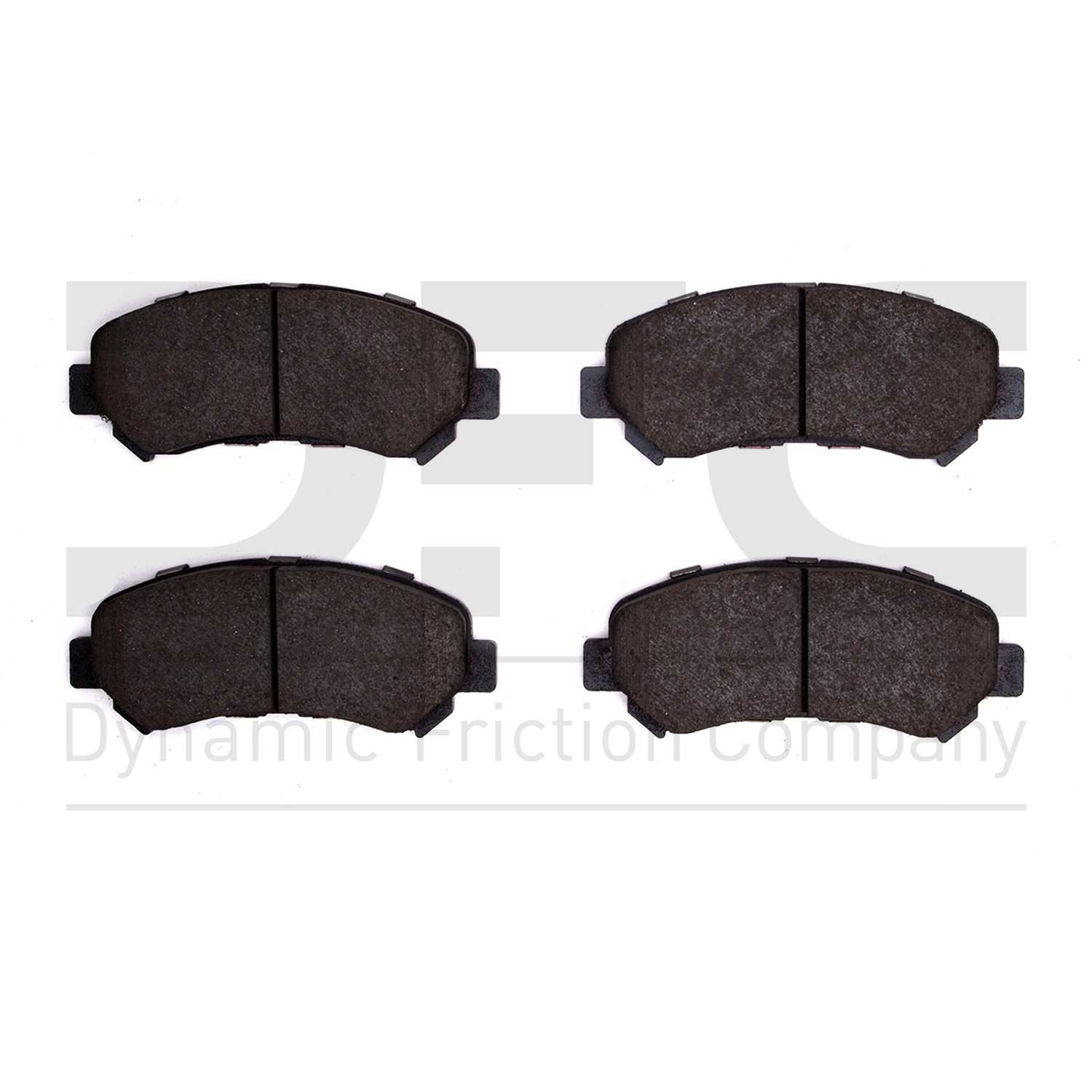 Dynamic Friction Company Disc Brake Pad Set  top view frsport 1310-1374-00