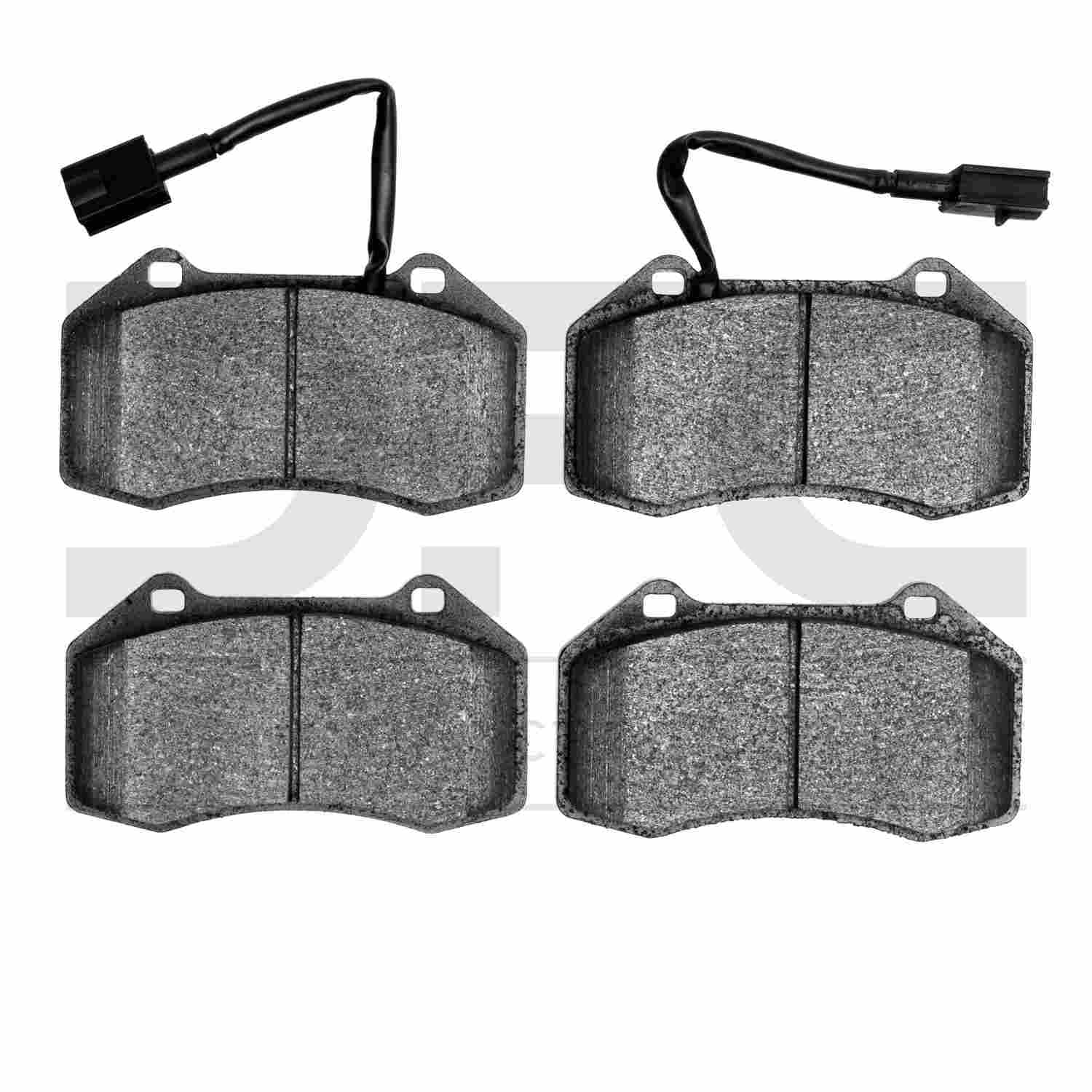 Dynamic Friction Company Disc Brake Pad Set  top view frsport 1310-1379-00