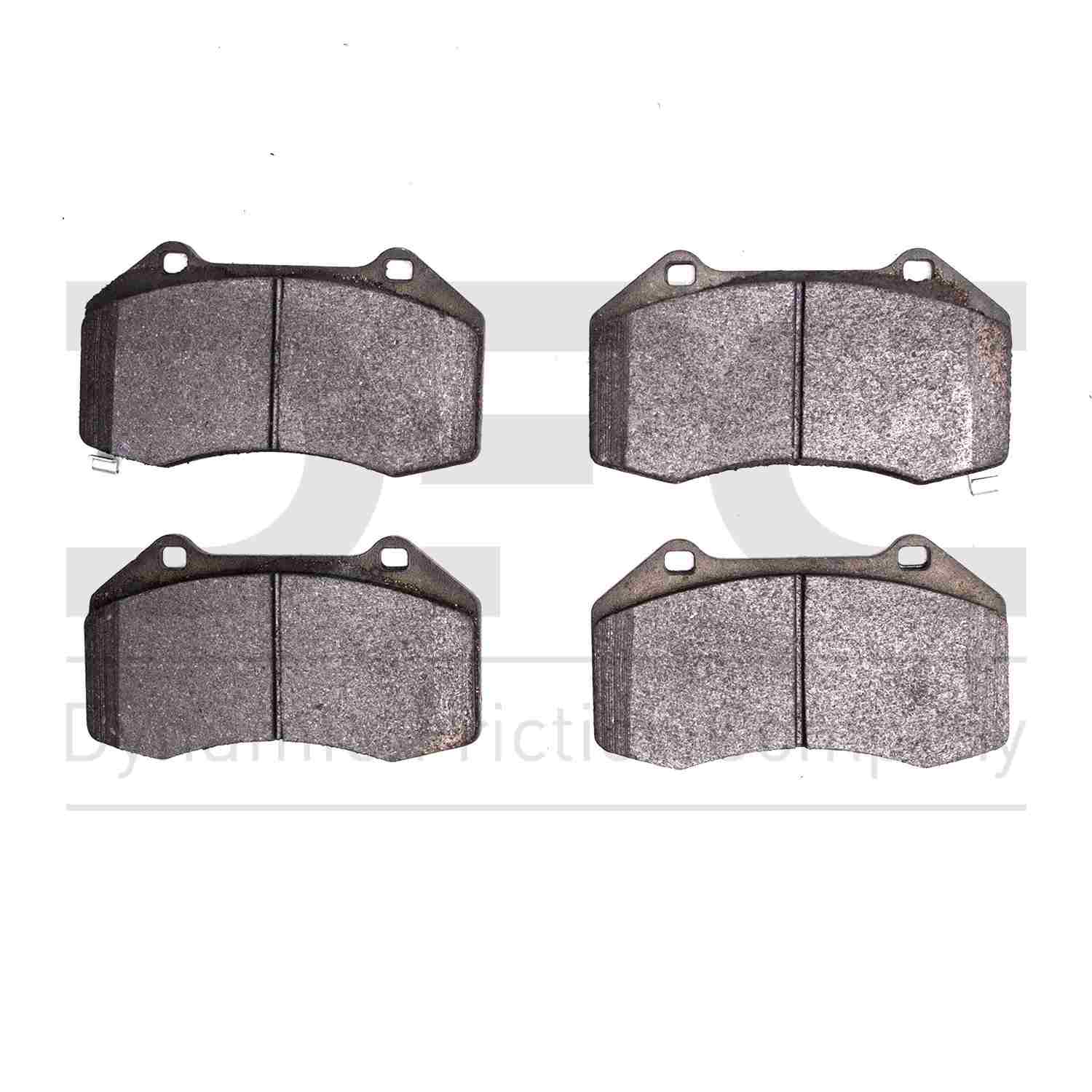 Dynamic Friction Company Disc Brake Pad Set  top view frsport 1310-1379-20