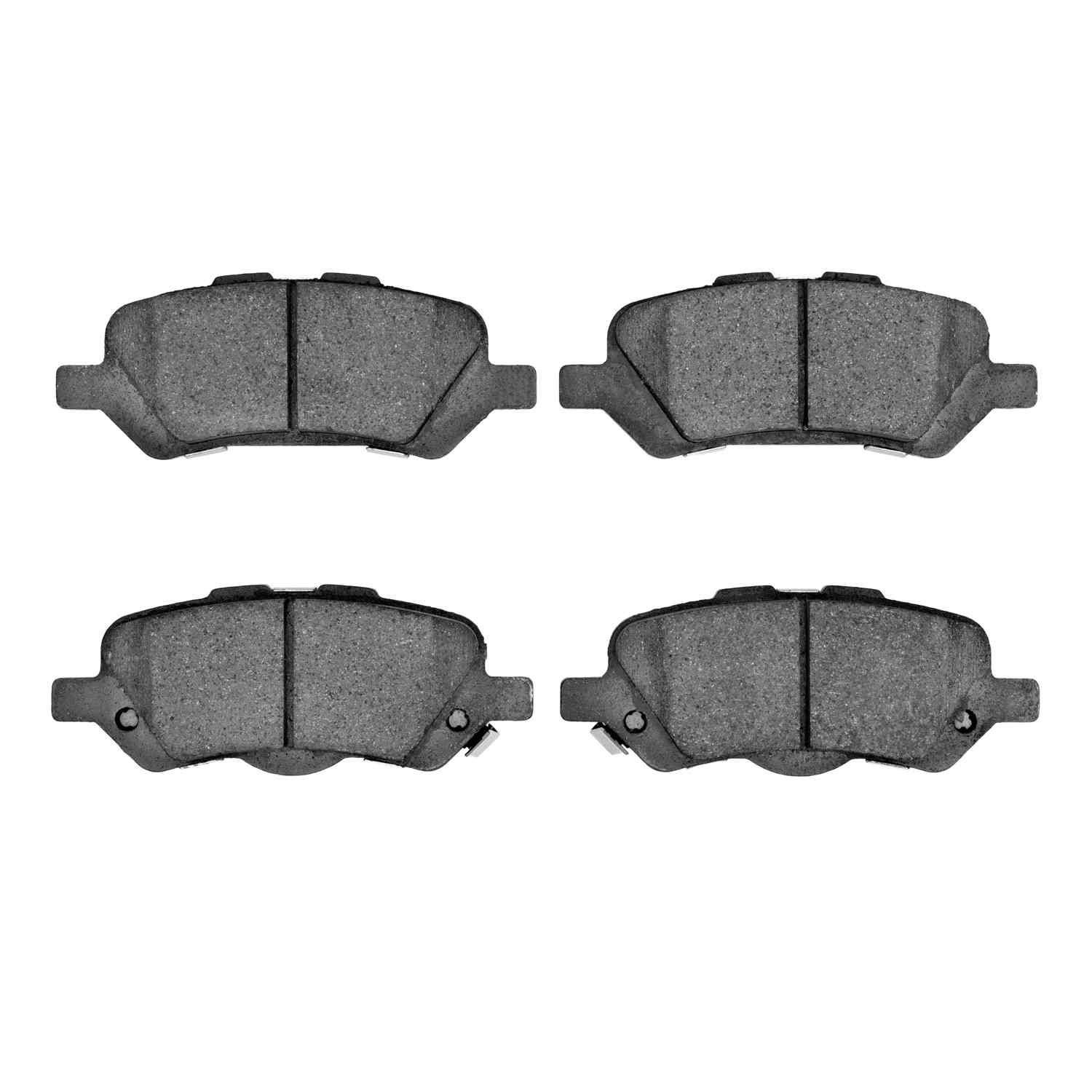 Dynamic Friction Company Disc Brake Pad Set  top view frsport 1310-1402-00