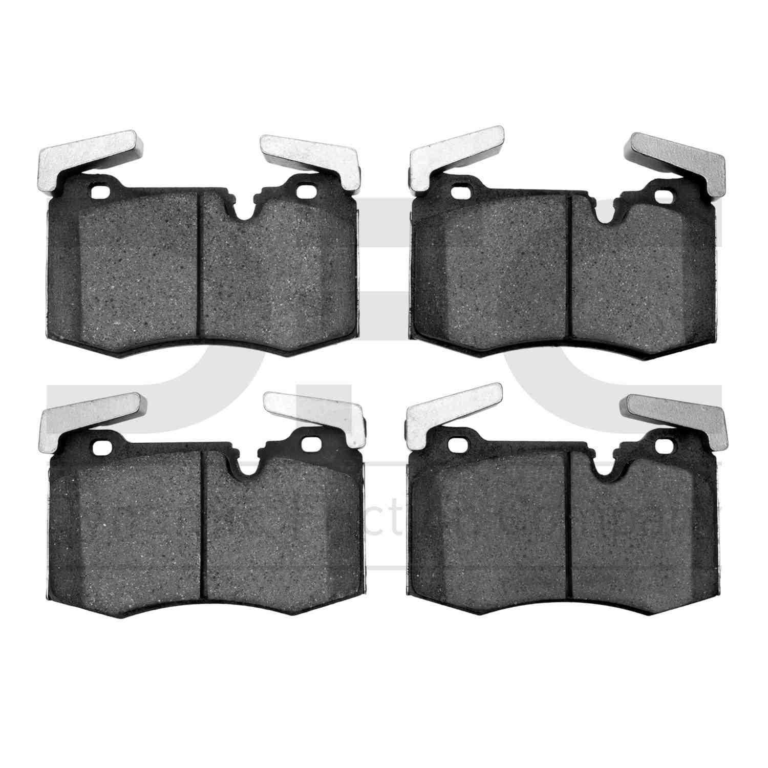 Dynamic Friction Company Disc Brake Pad Set  top view frsport 1310-1403-00