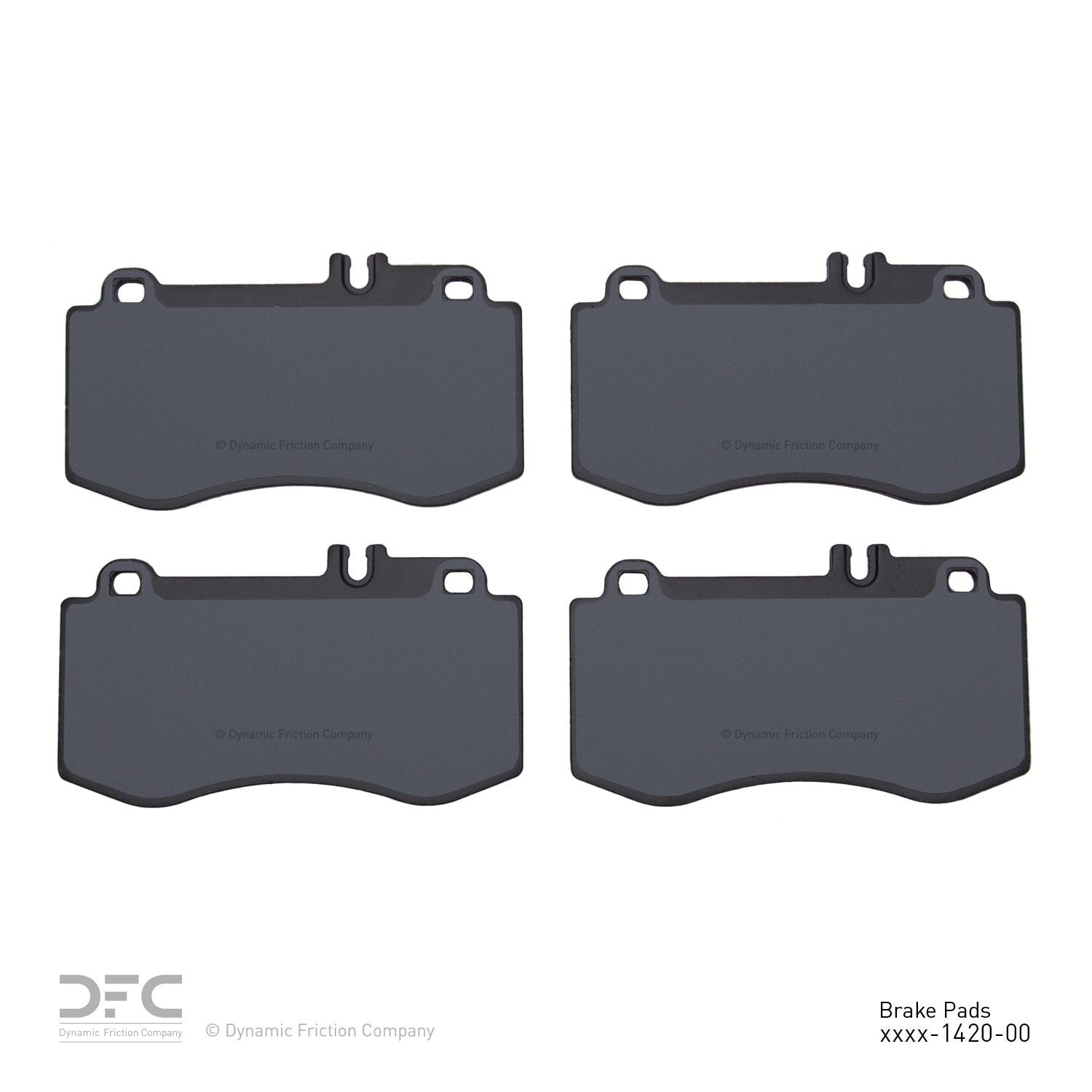 dynamic friction company disc brake pad set  frsport 1310-1420-00