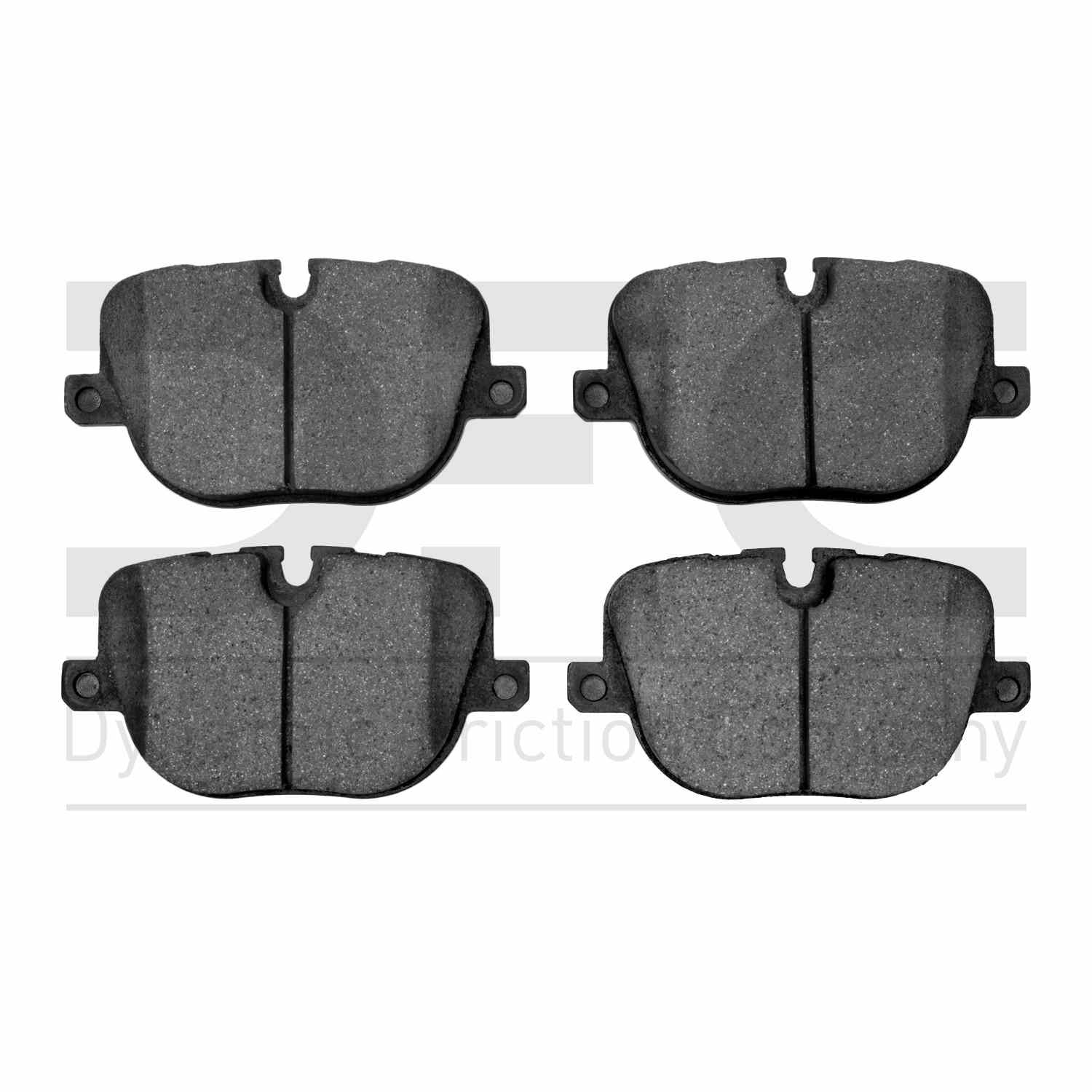 Dynamic Friction Company Disc Brake Pad Set  top view frsport 1310-1427-00