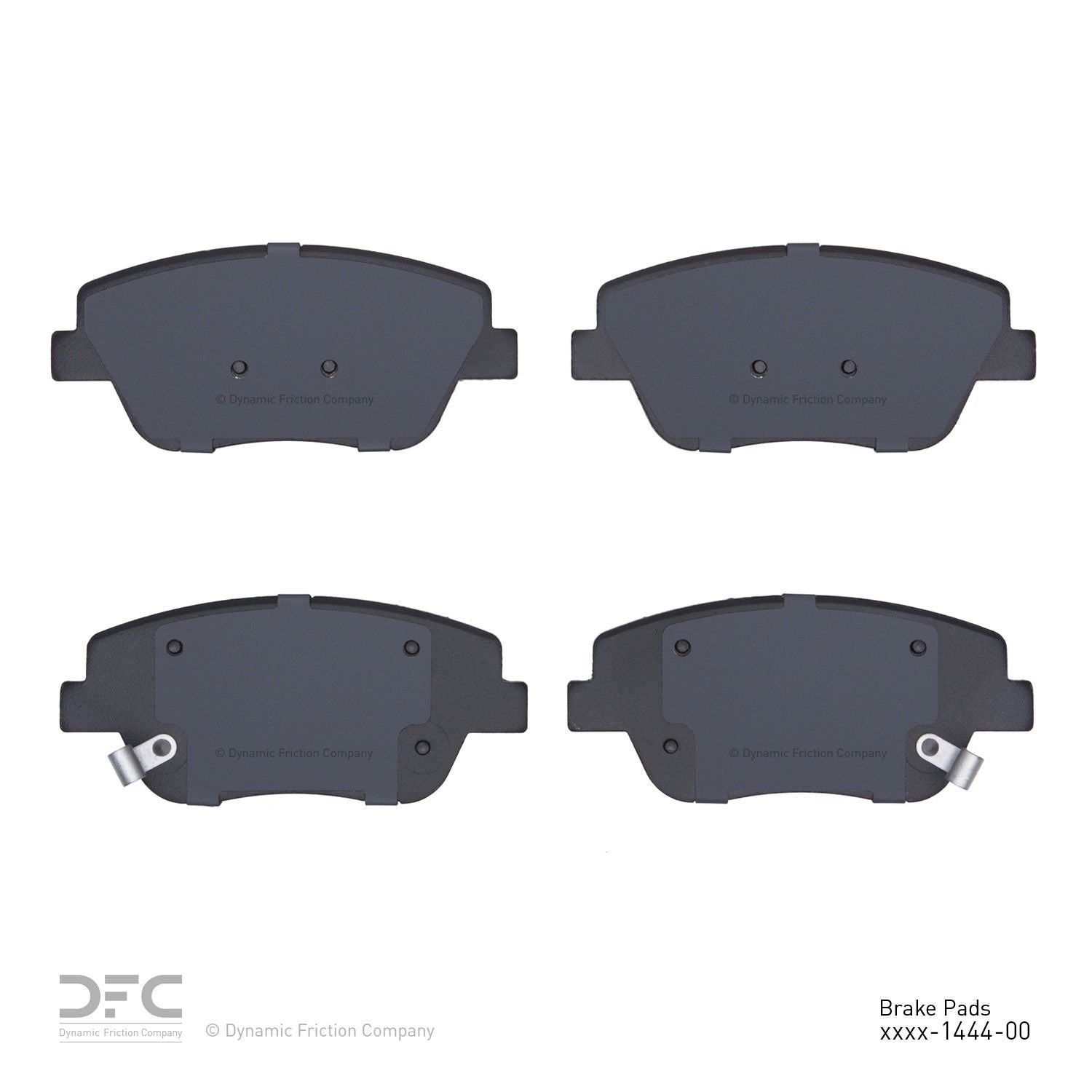 dynamic friction company disc brake pad set  frsport 1310-1444-00