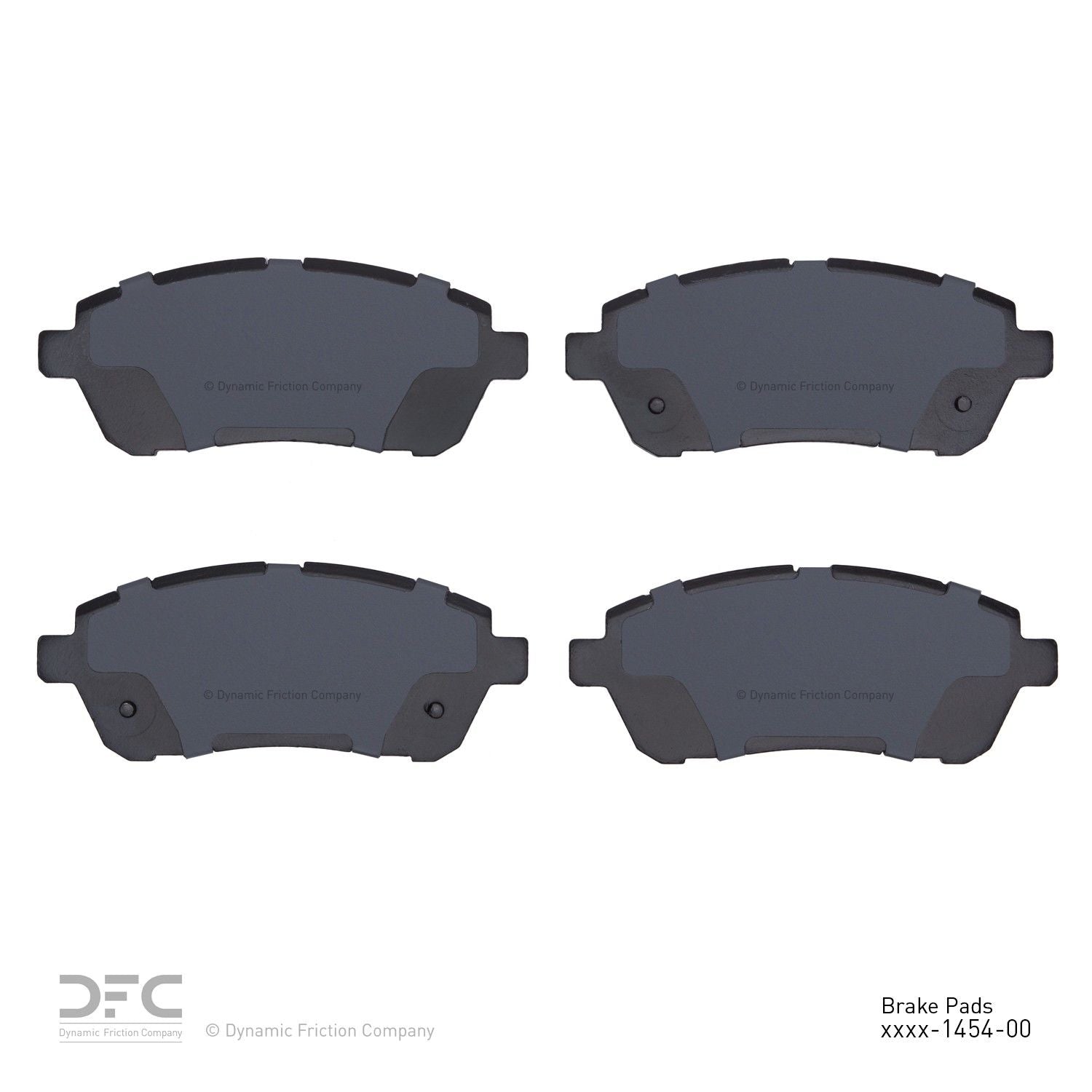 dynamic friction company disc brake pad set  frsport 1310-1454-00