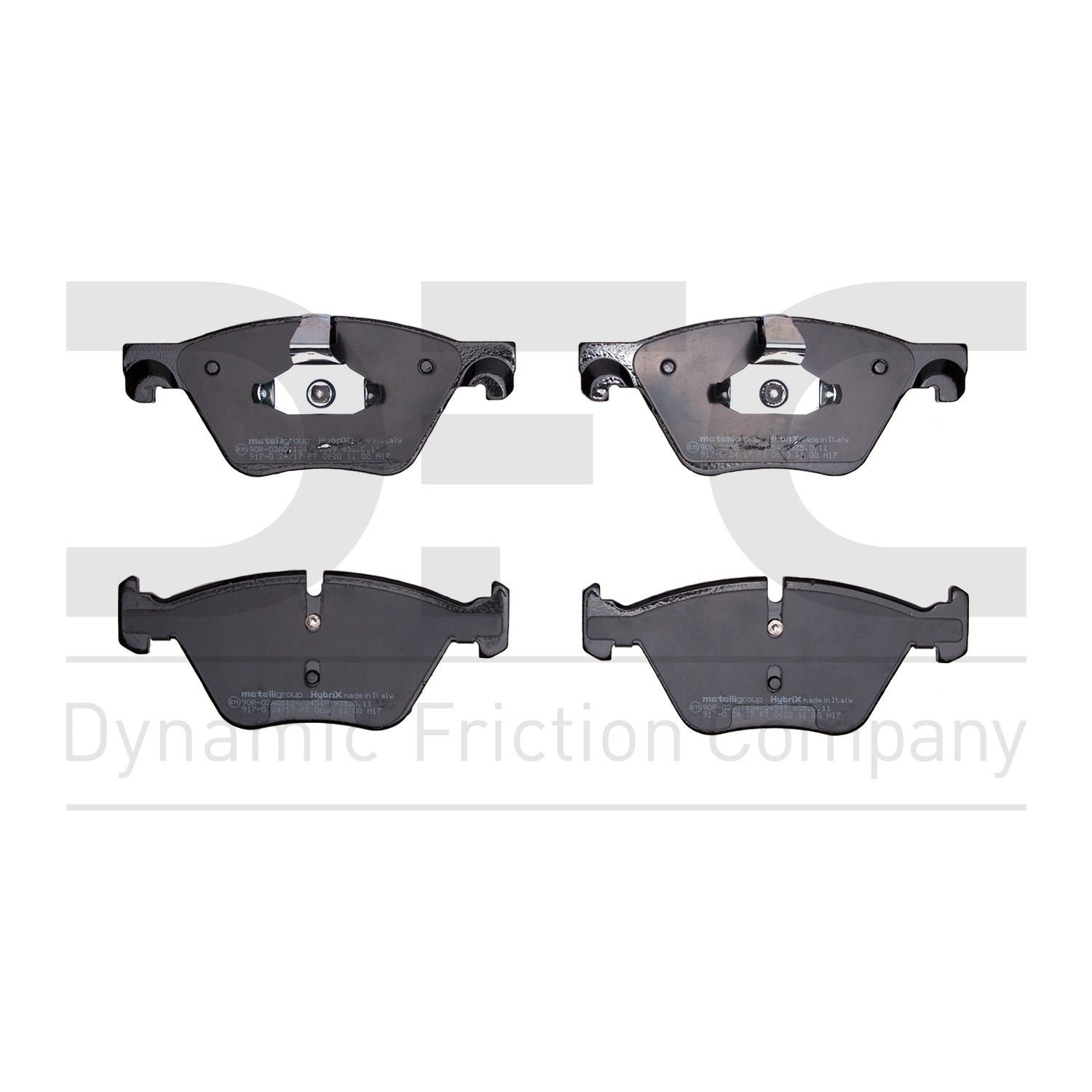 dynamic friction company disc brake pad set  frsport 1310-1504-00