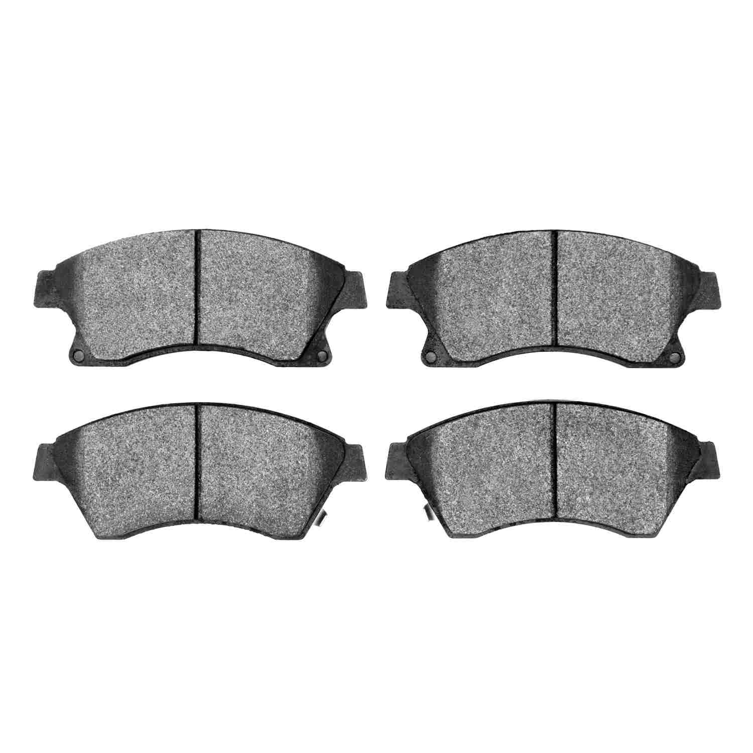 Dynamic Friction Company Disc Brake Pad Set  top view frsport 1310-1522-00