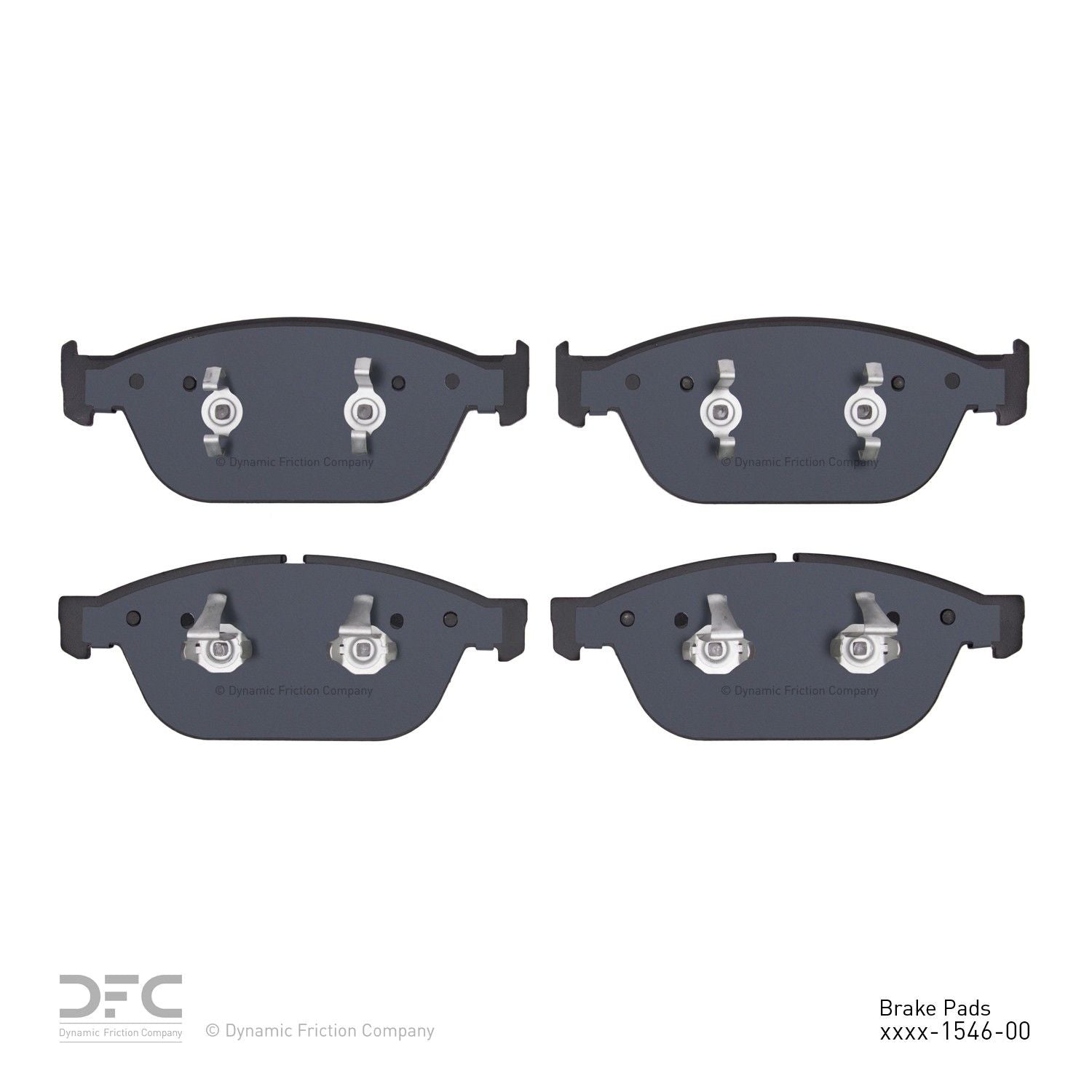 dynamic friction company disc brake pad set  frsport 1310-1546-00