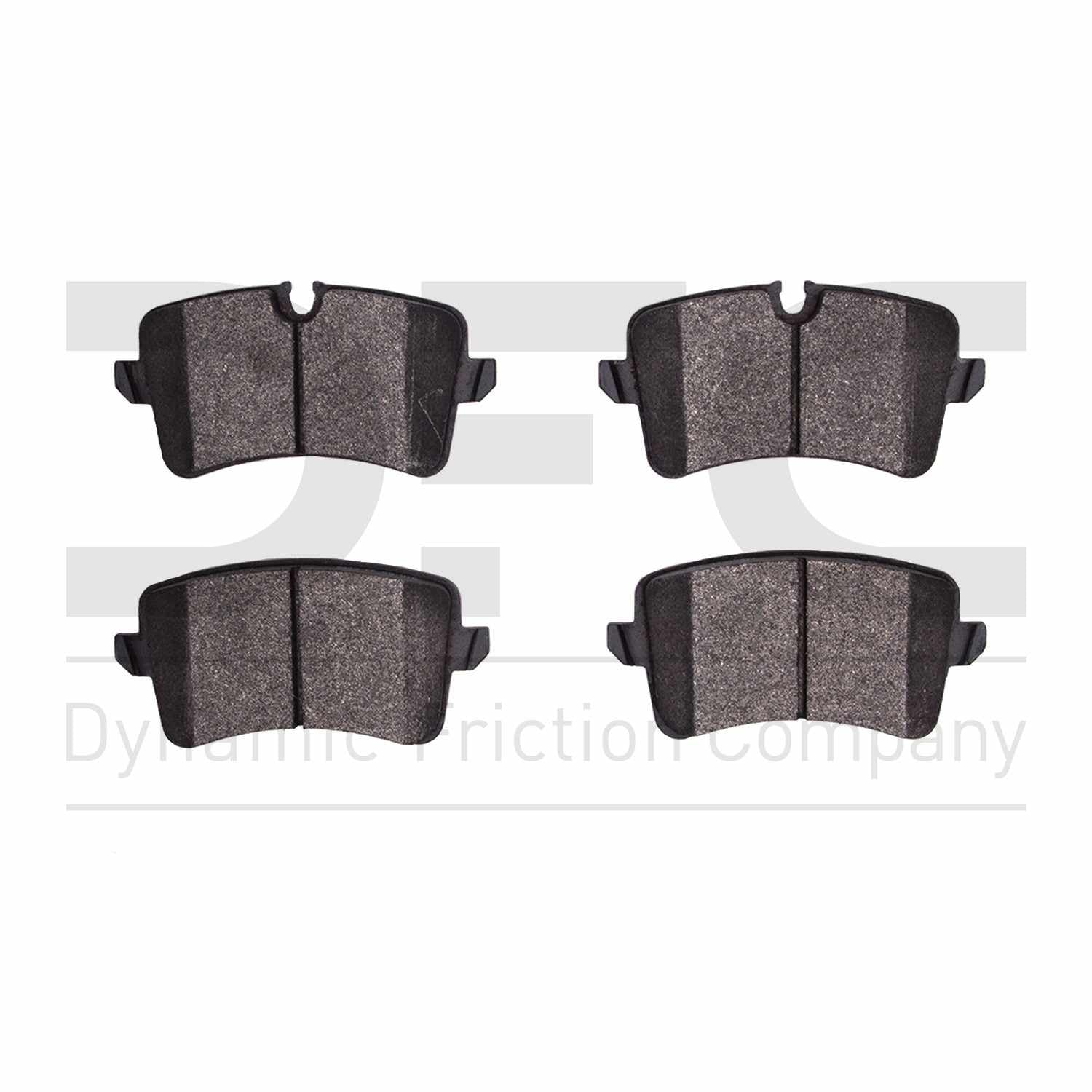 Dynamic Friction Company Disc Brake Pad Set  top view frsport 1310-1547-10