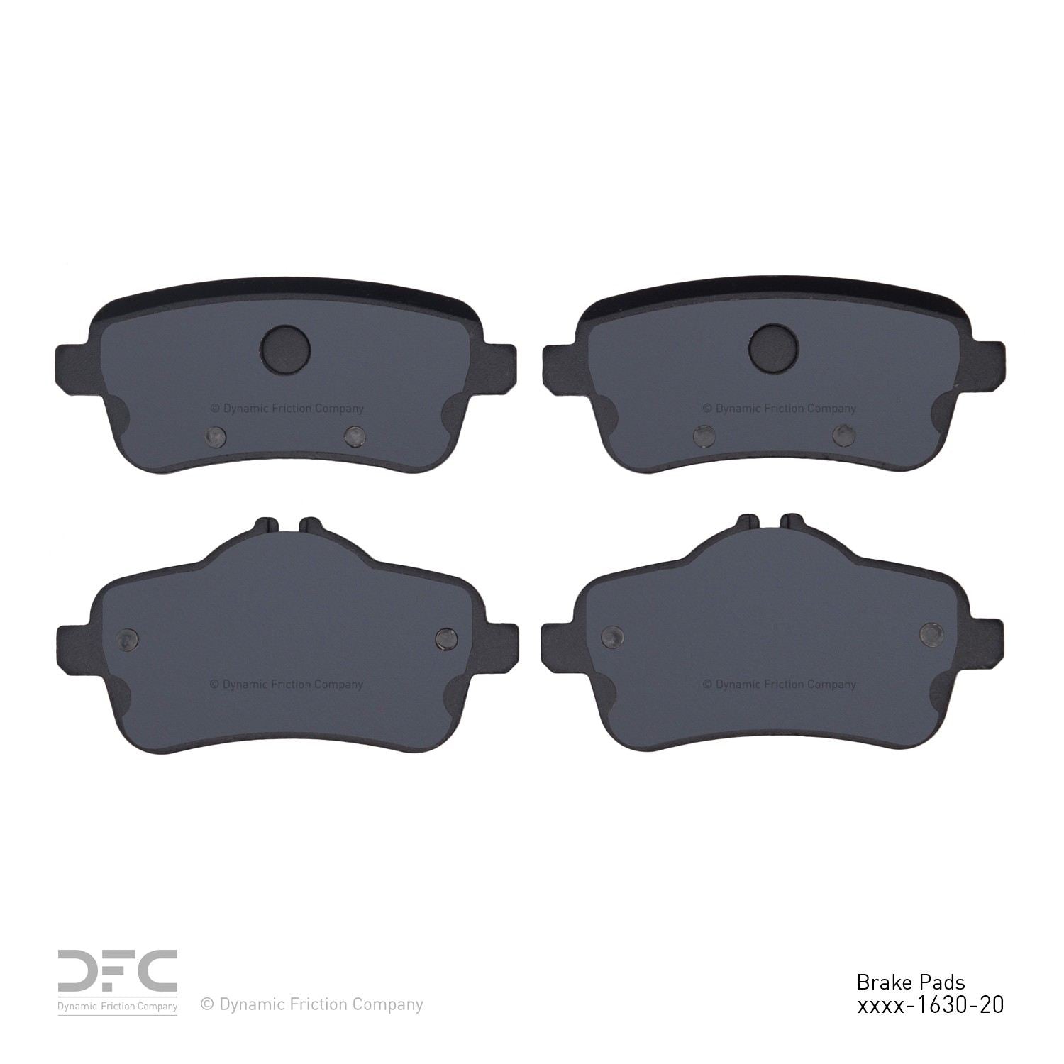 dynamic friction company disc brake pad set  frsport 1310-1630-20