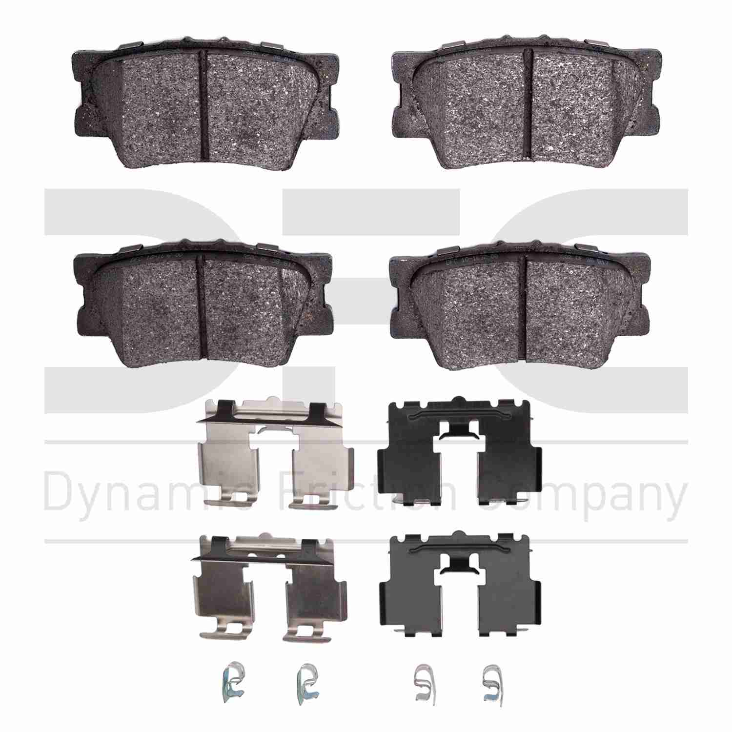 dynamic friction company disc brake pad set  frsport 1310-1632-02