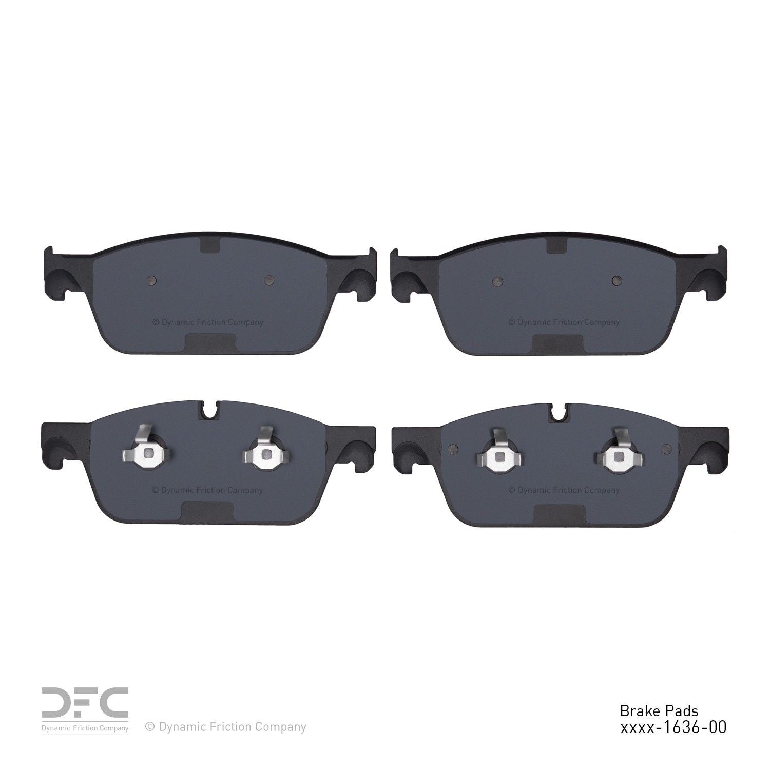 dynamic friction company disc brake pad set  frsport 1310-1636-00