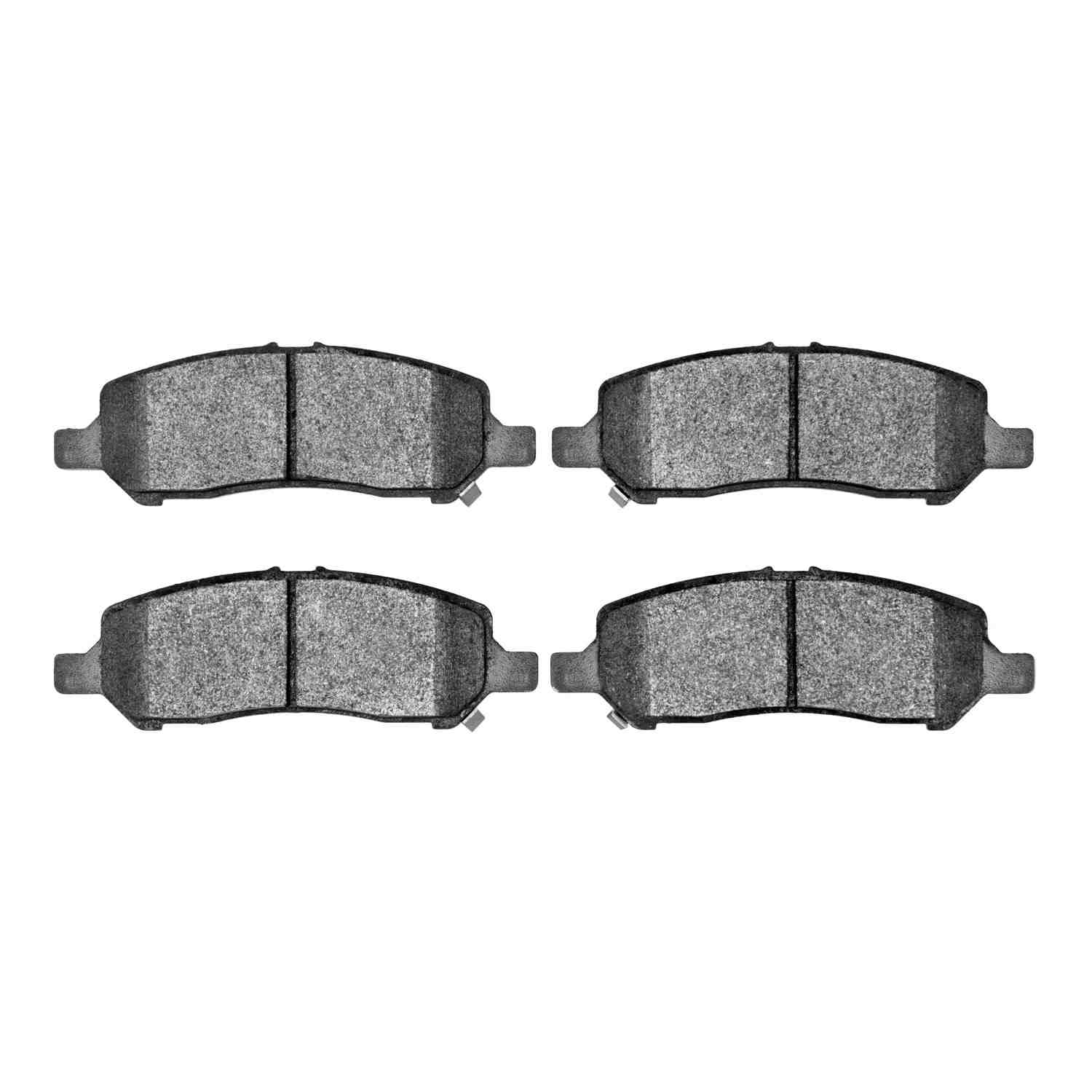 Dynamic Friction Company Disc Brake Pad Set  top view frsport 1310-1647-00