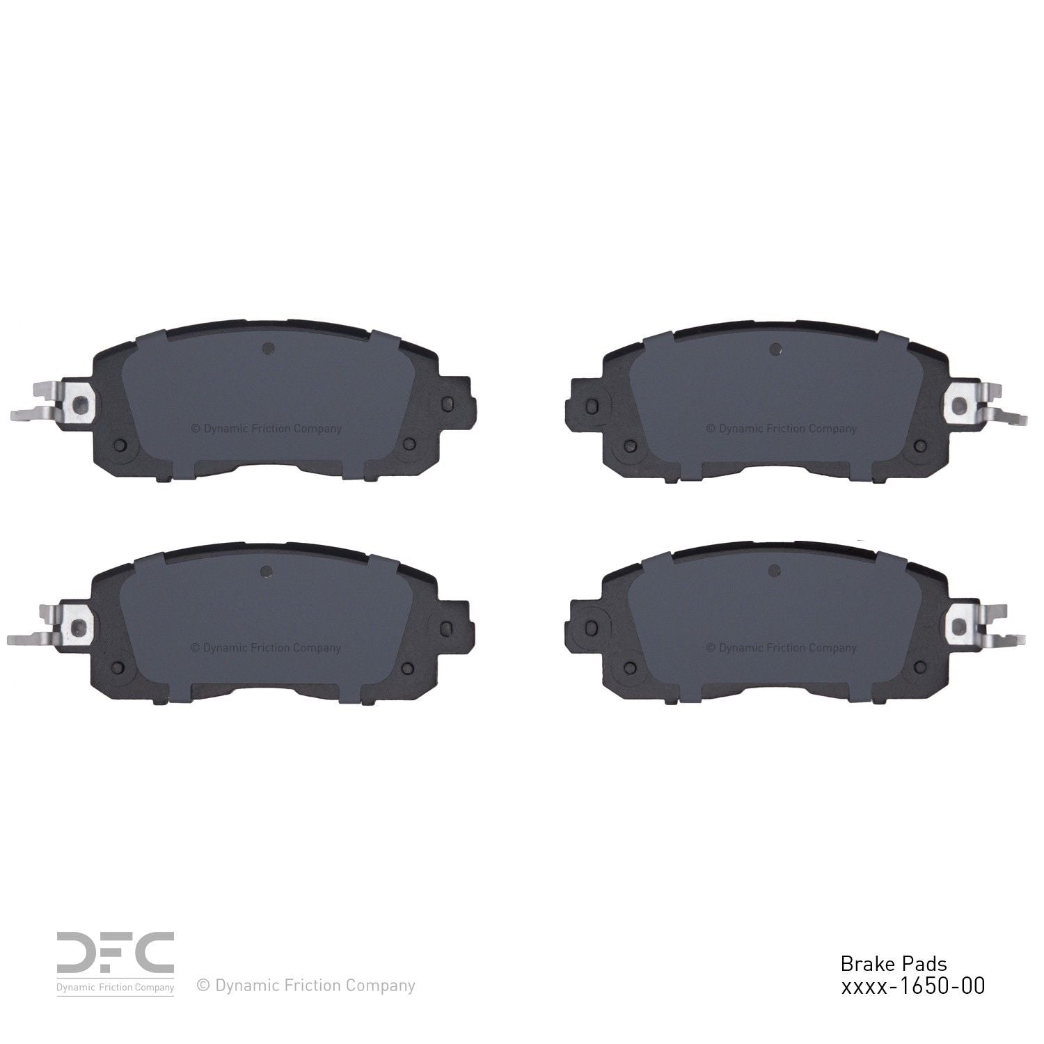 dynamic friction company disc brake pad set  frsport 1310-1650-00