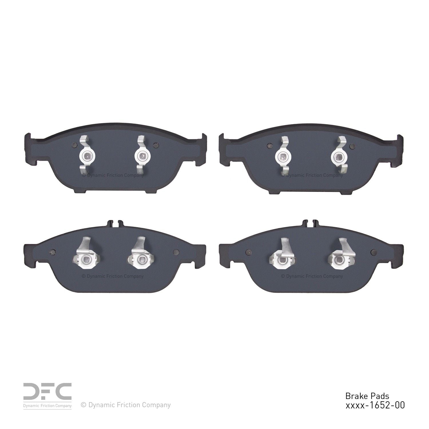 dynamic friction company disc brake pad set  frsport 1310-1652-00