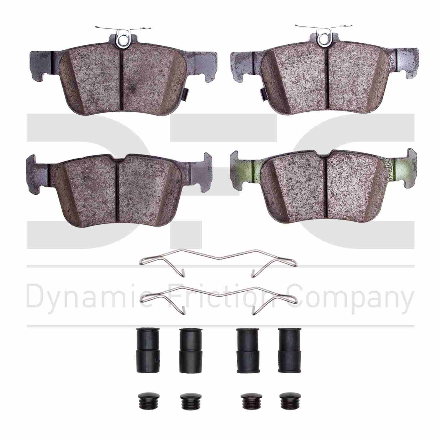 dynamic friction company disc brake pad set  frsport 1310-1665-01