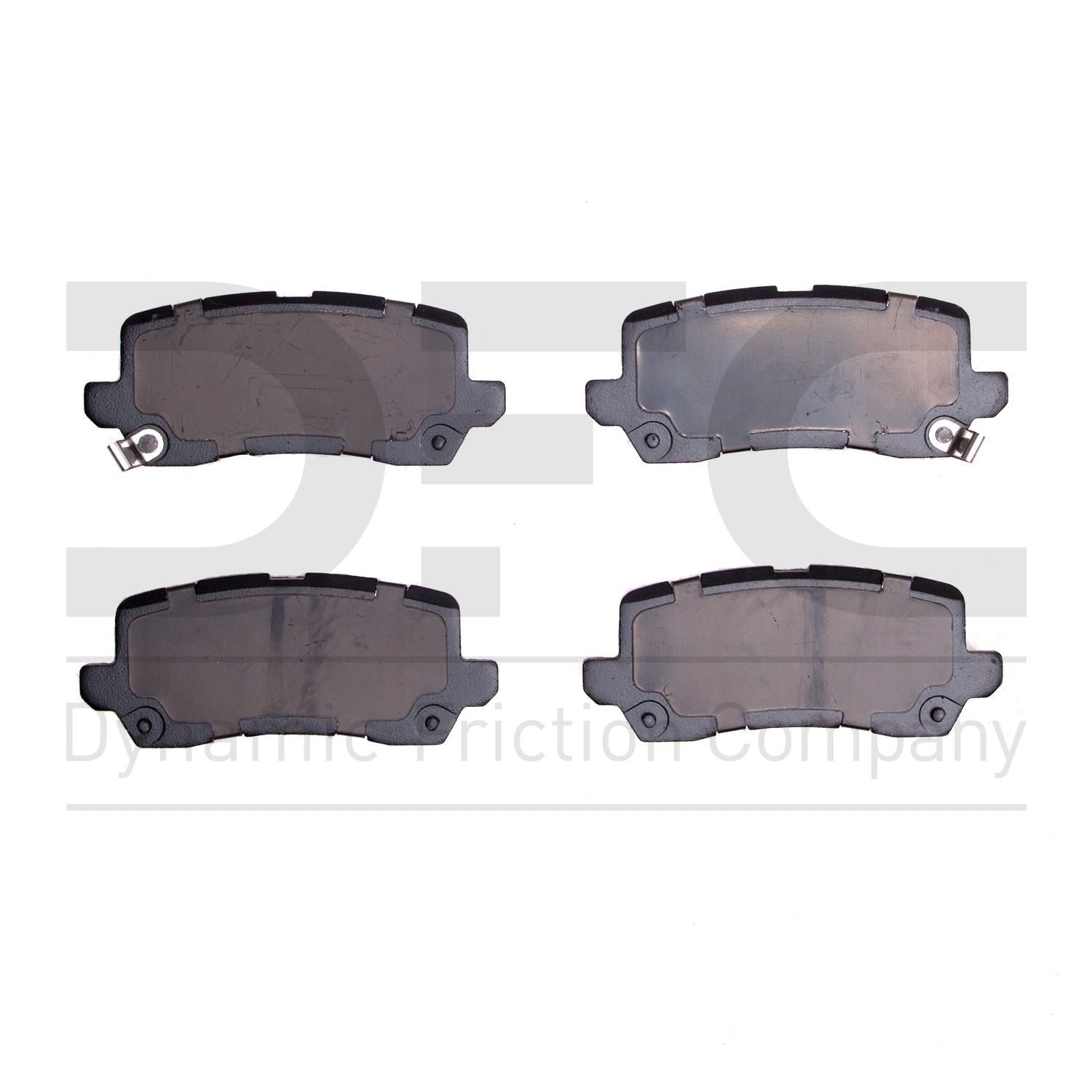 dynamic friction company disc brake pad set  frsport 1310-1698-00