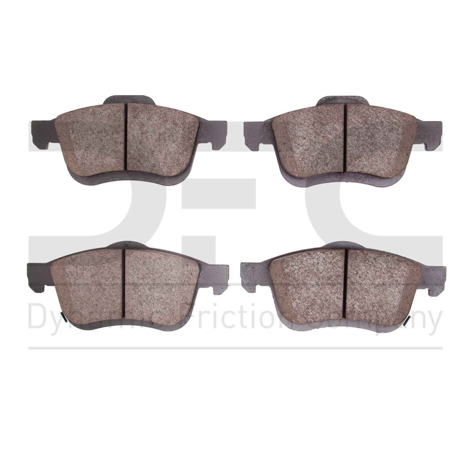 dynamic friction company disc brake pad set  frsport 1310-1721-00