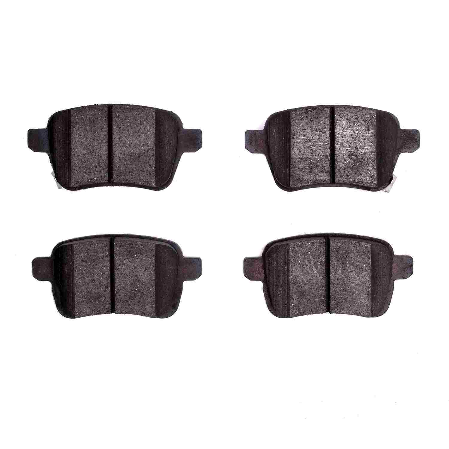 Dynamic Friction Company Disc Brake Pad Set  top view frsport 1310-1722-00