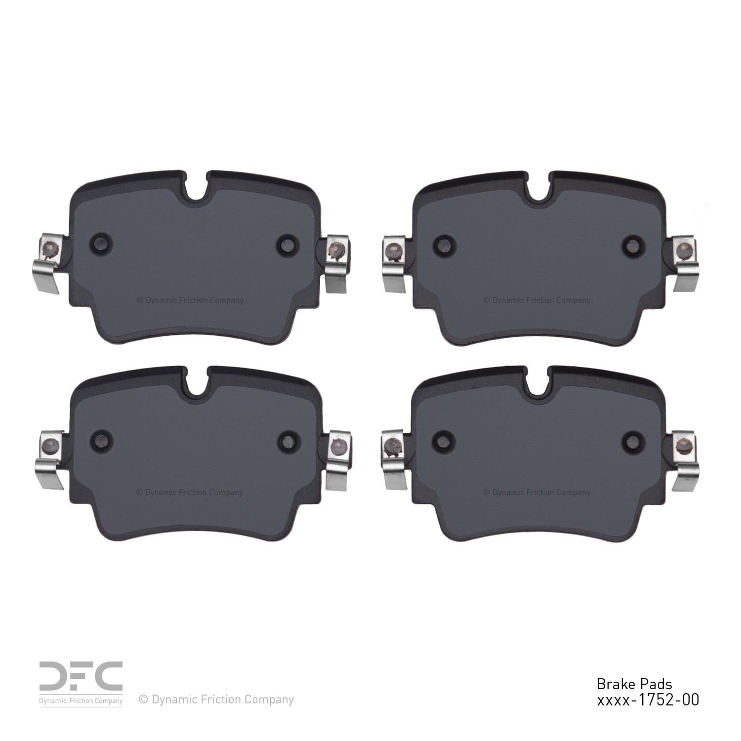 dynamic friction company disc brake pad set  frsport 1310-1752-00