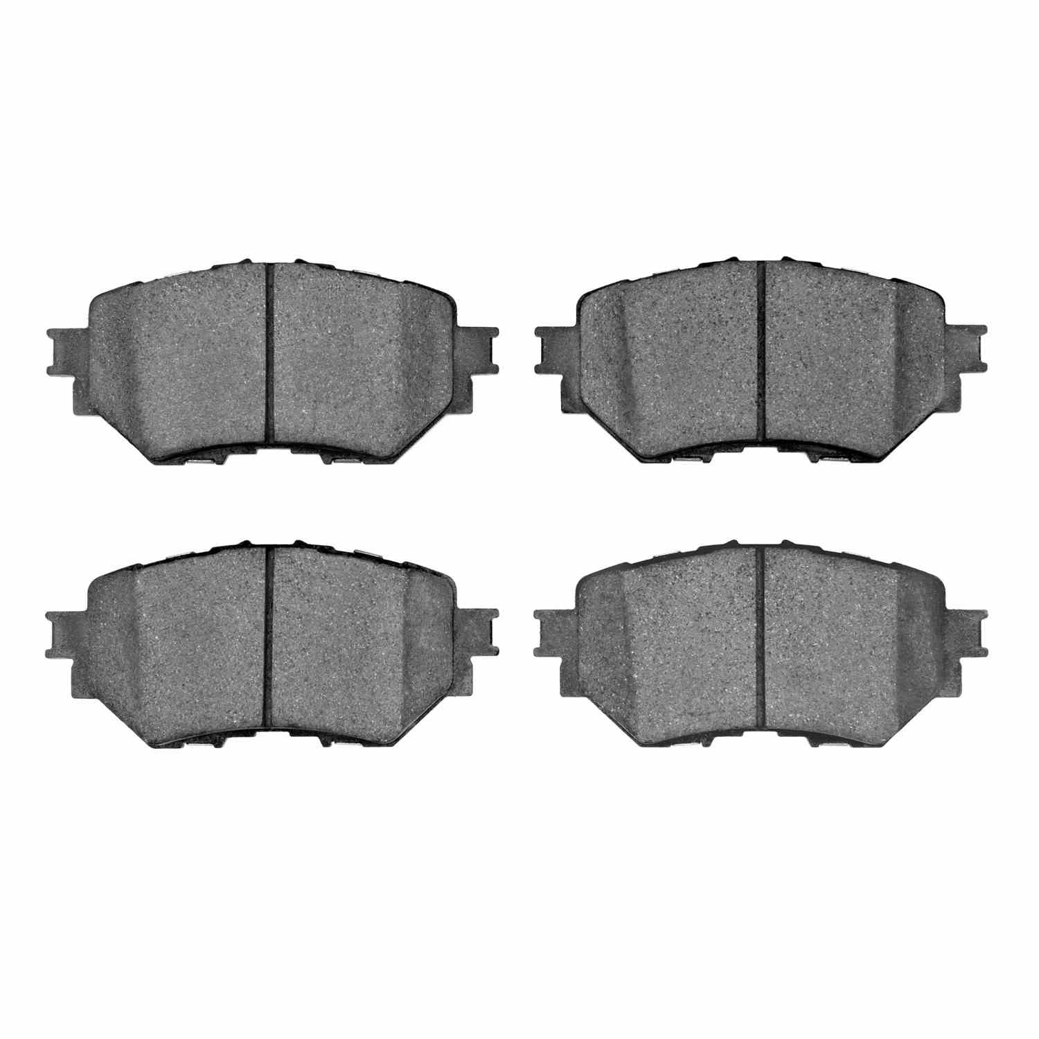 Dynamic Friction Company Disc Brake Pad Set  top view frsport 1310-1759-00