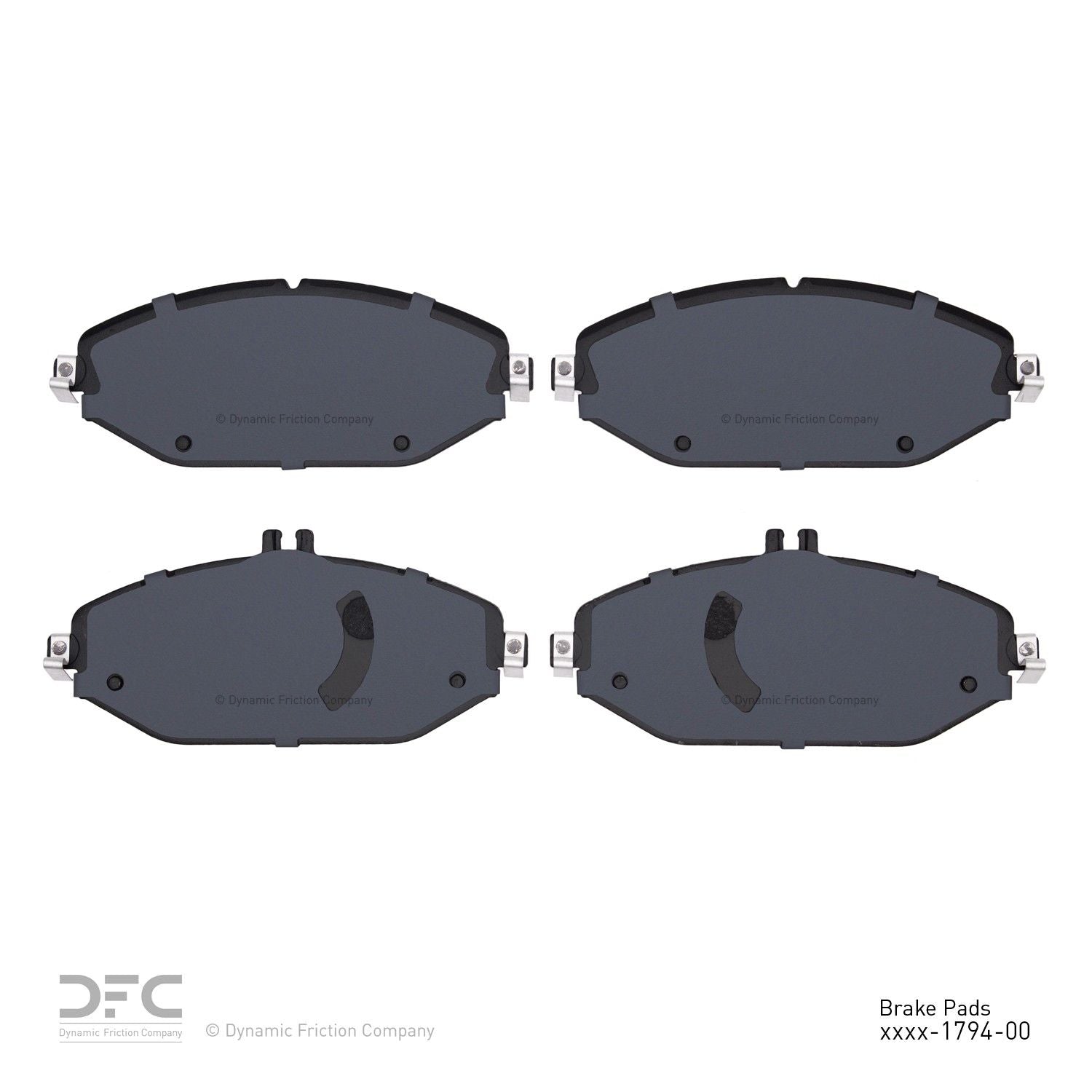 dynamic friction company disc brake pad set  frsport 1310-1794-00