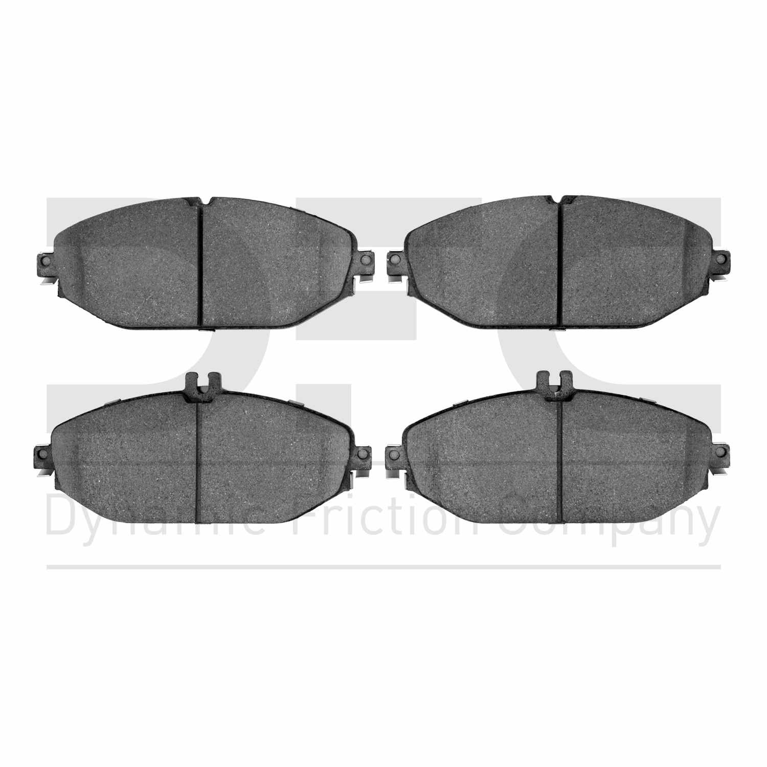 Dynamic Friction Company Disc Brake Pad Set  top view frsport 1310-1794-00