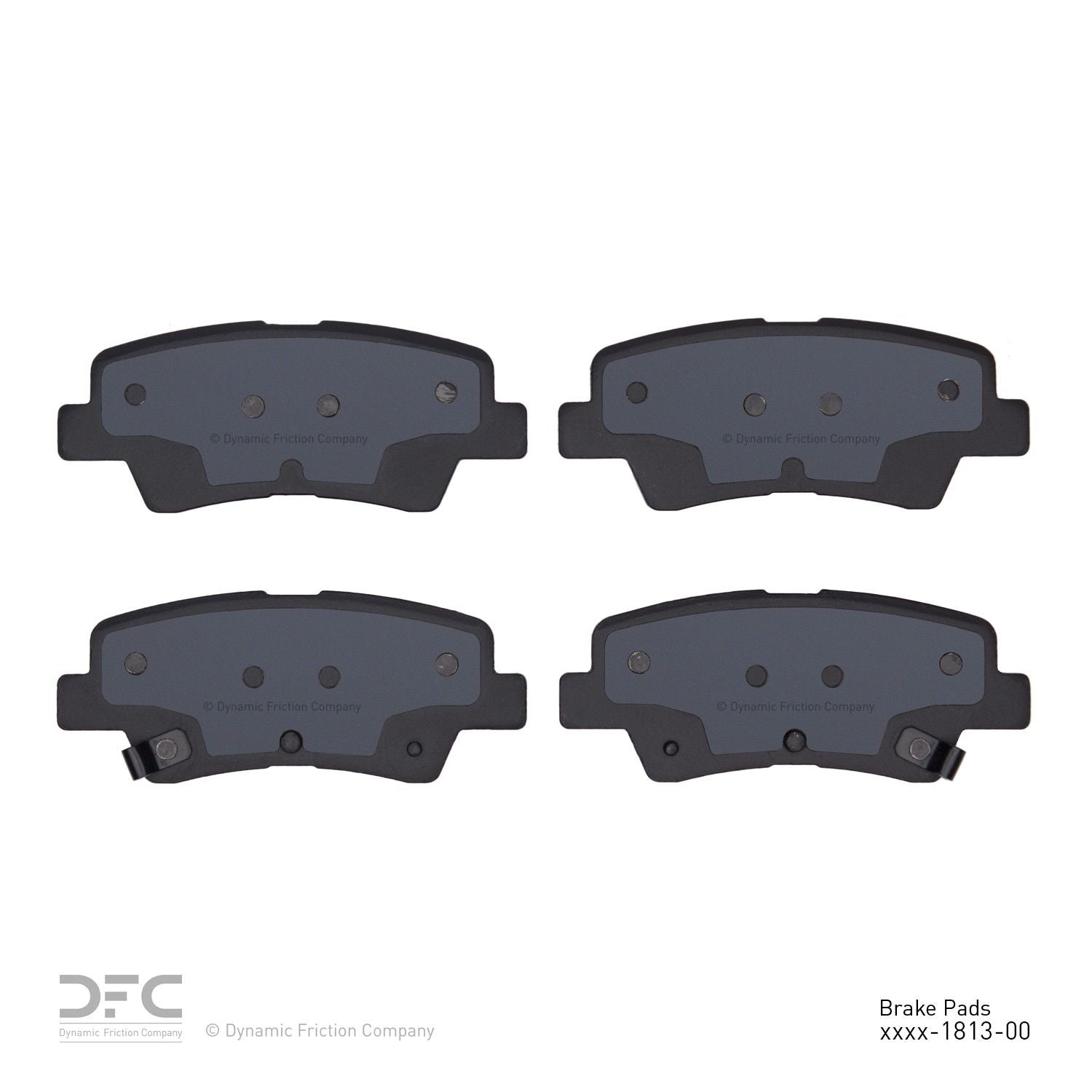 dynamic friction company disc brake pad set  frsport 1310-1813-00